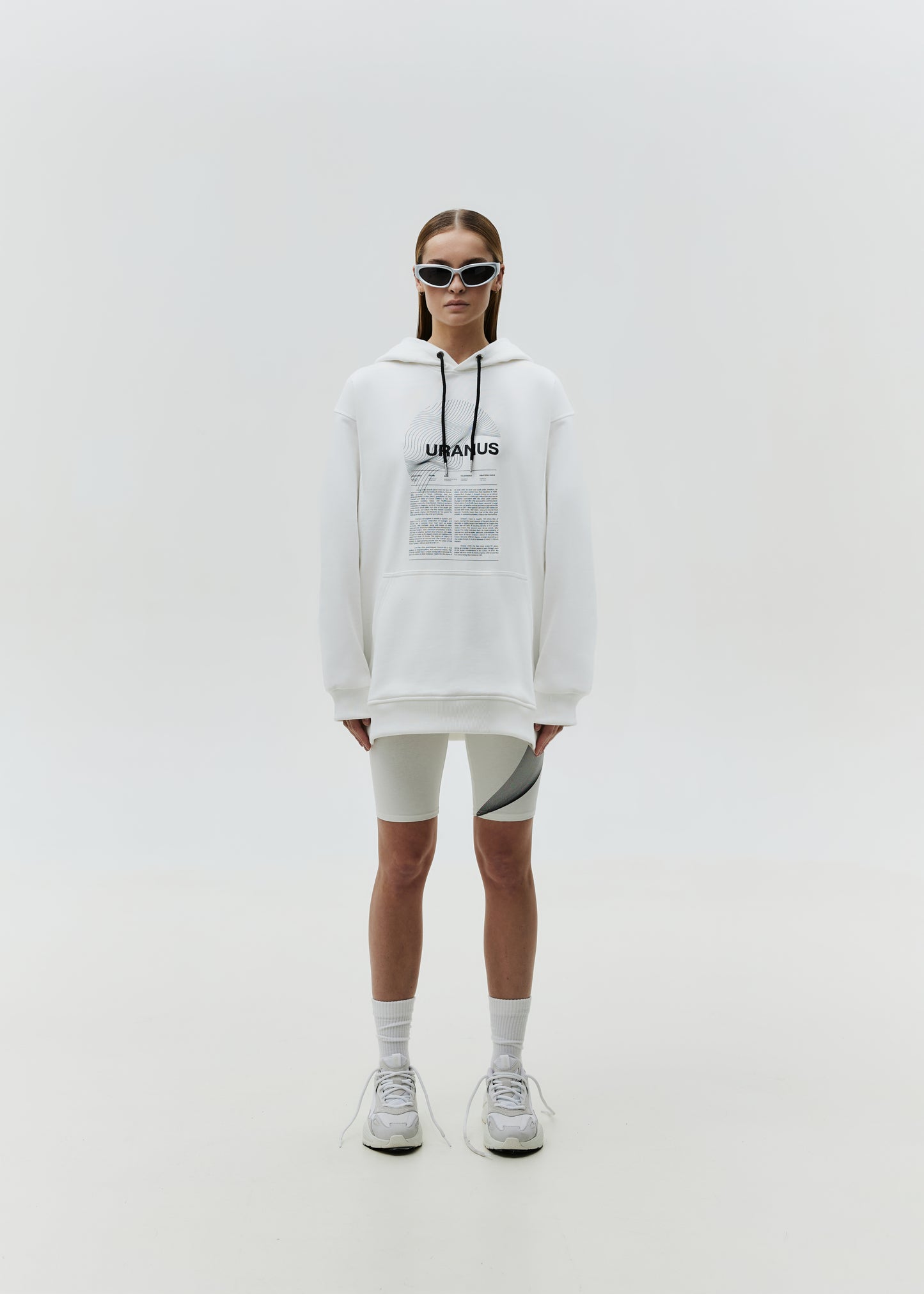 Hoodie Uranus White
