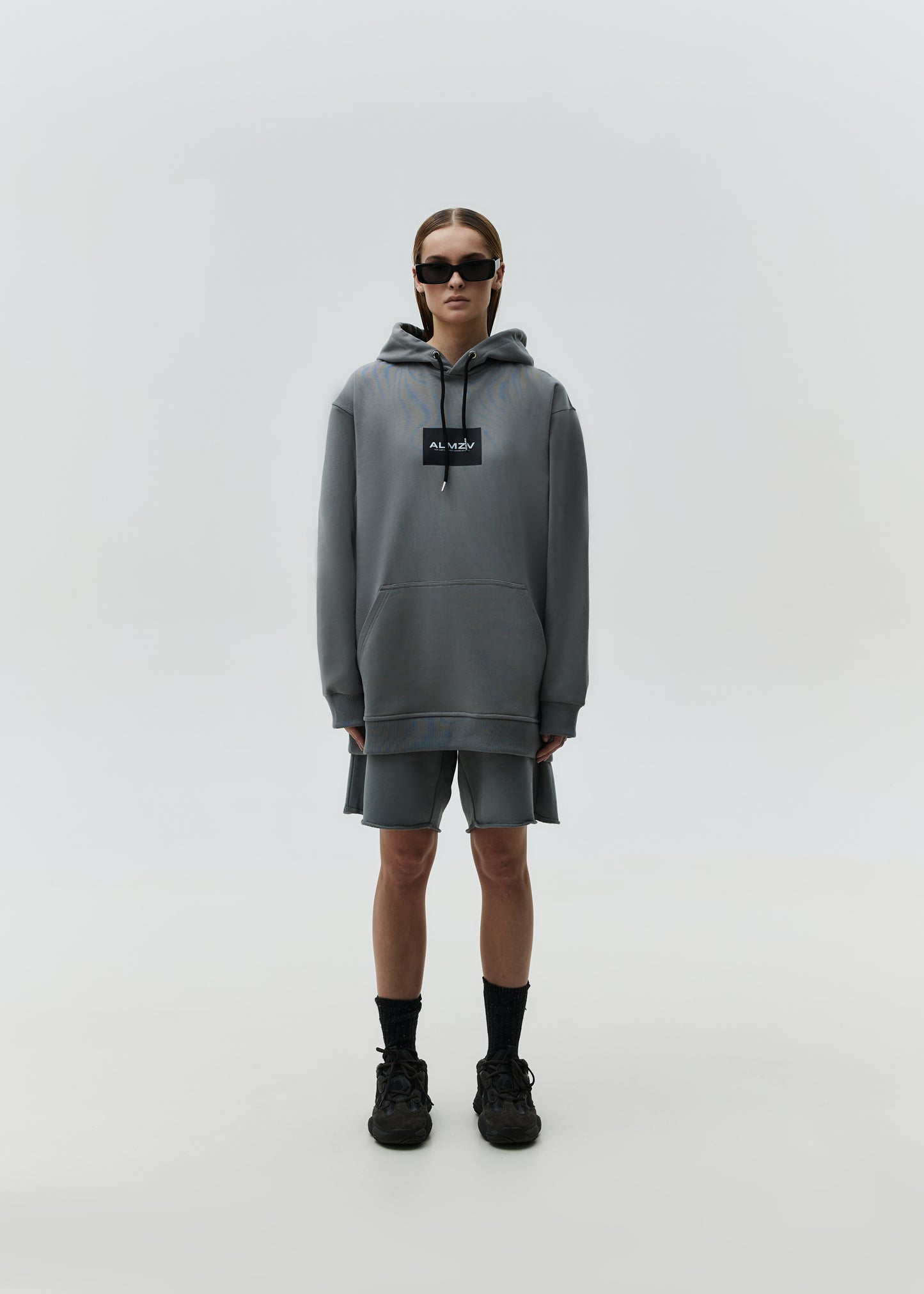 Hoodie Basic Grey