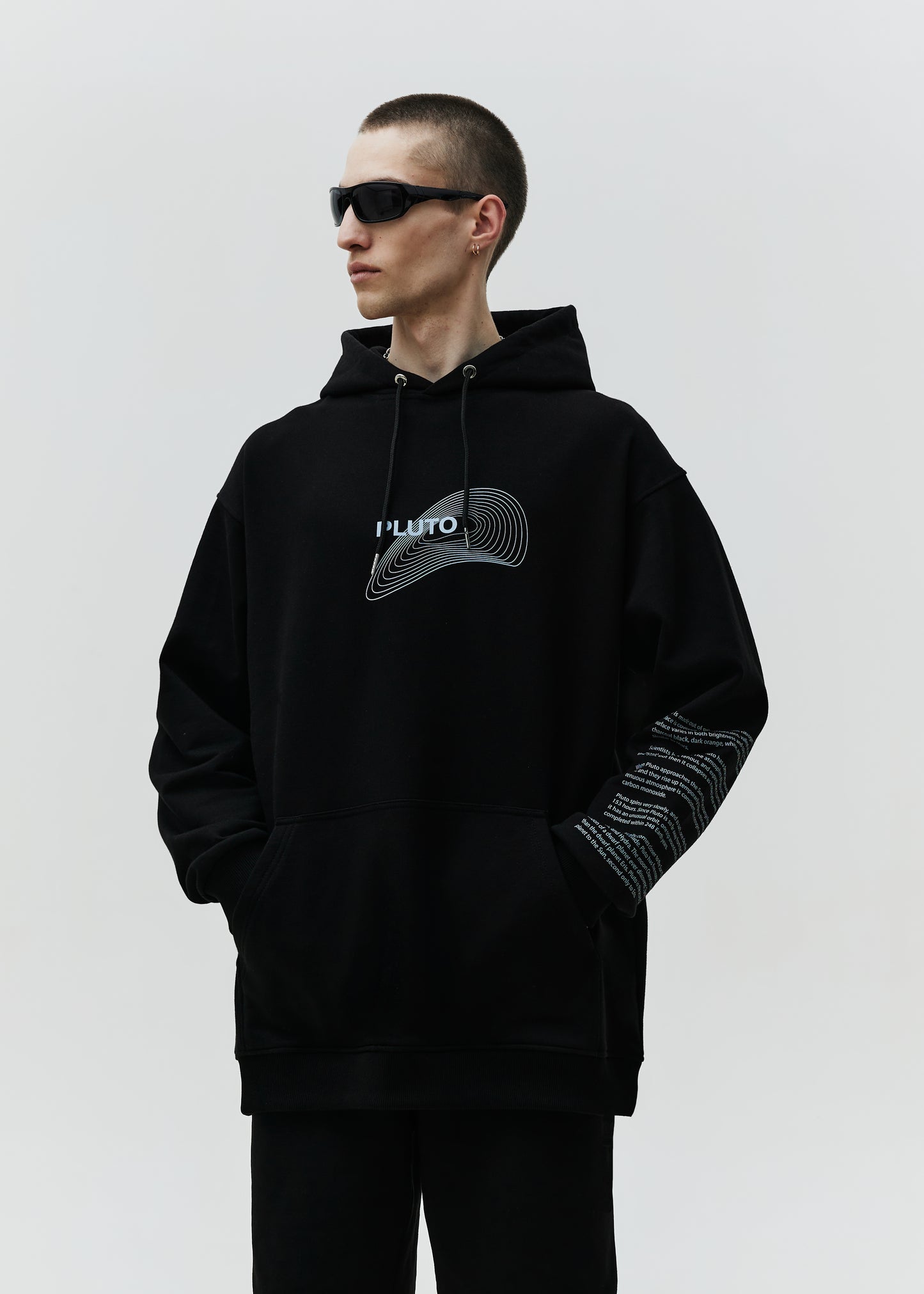 Hoodie Pluto Black