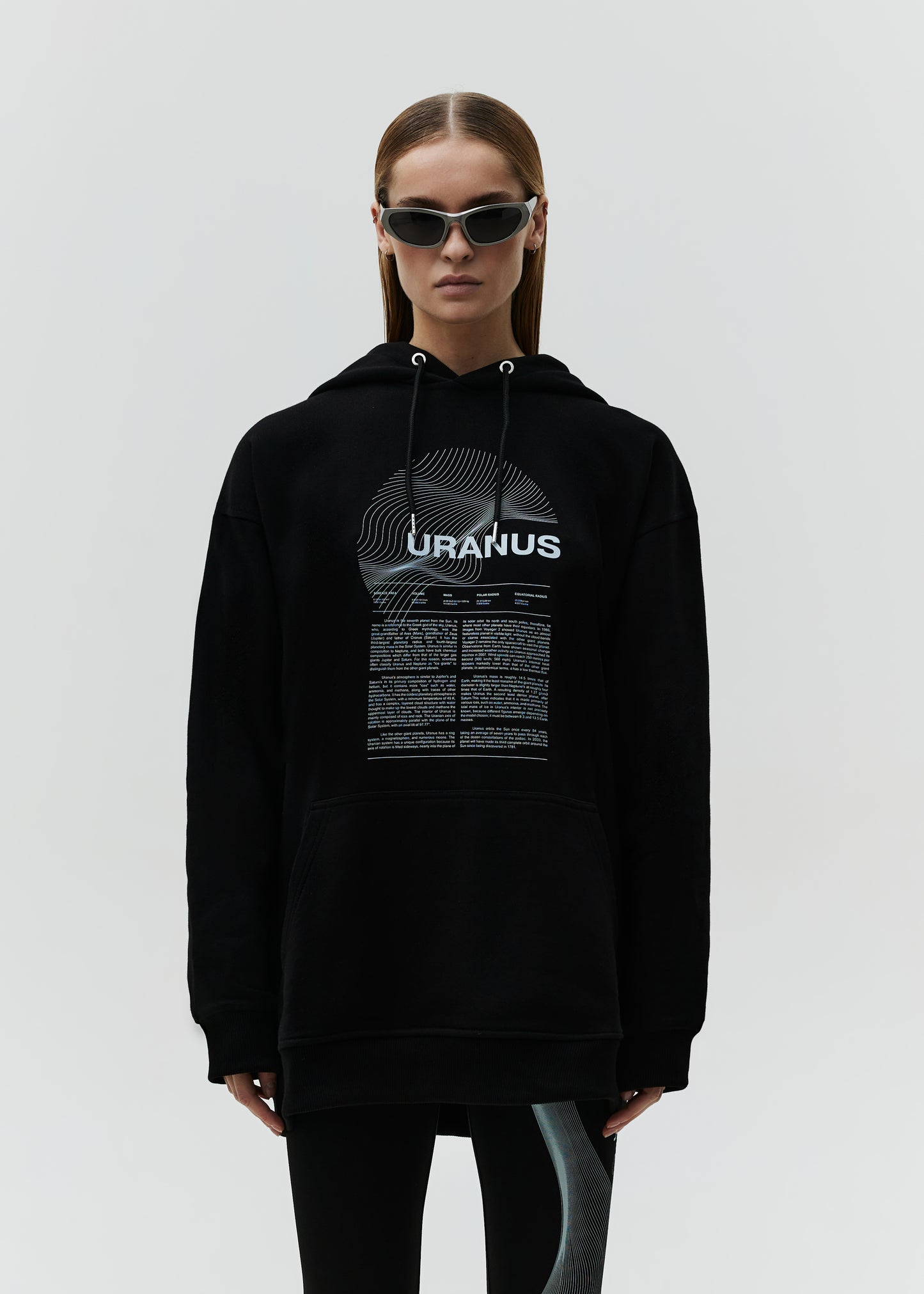 Hoodie Uranus Black