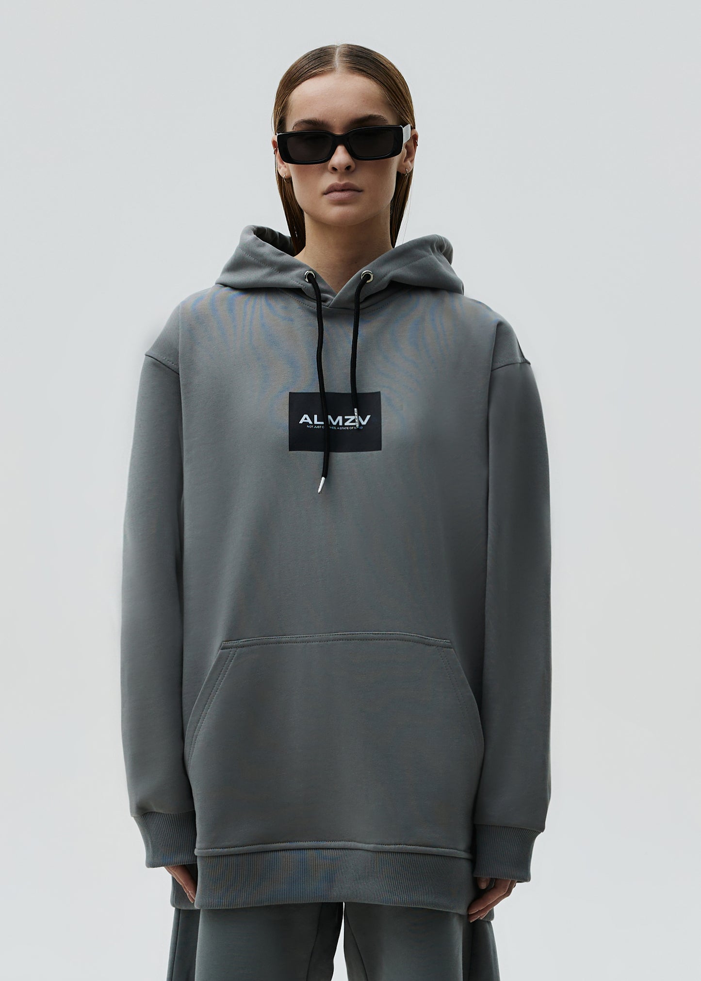Hoodie Basic Grey