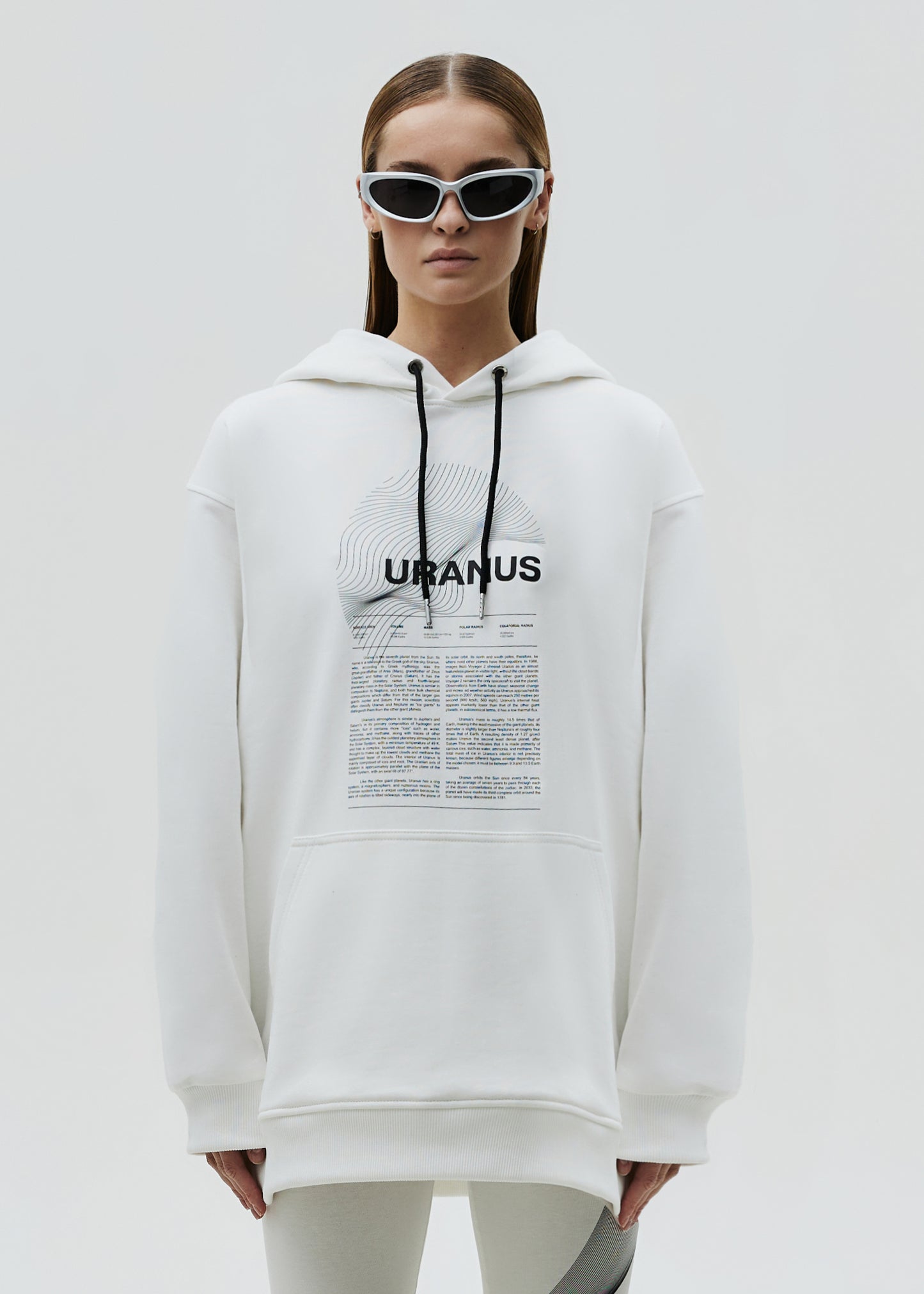 Hoodie Uranus White