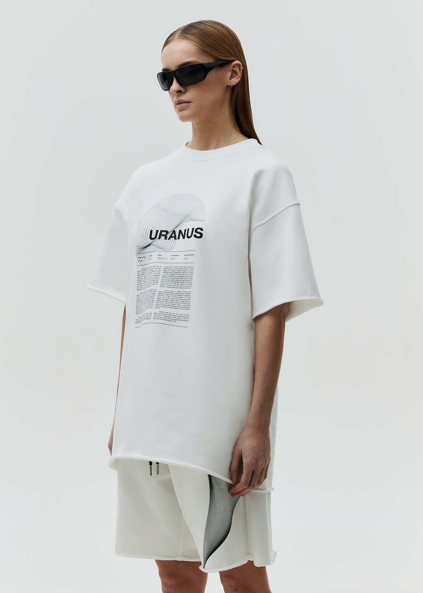 T-shirt Uranus White