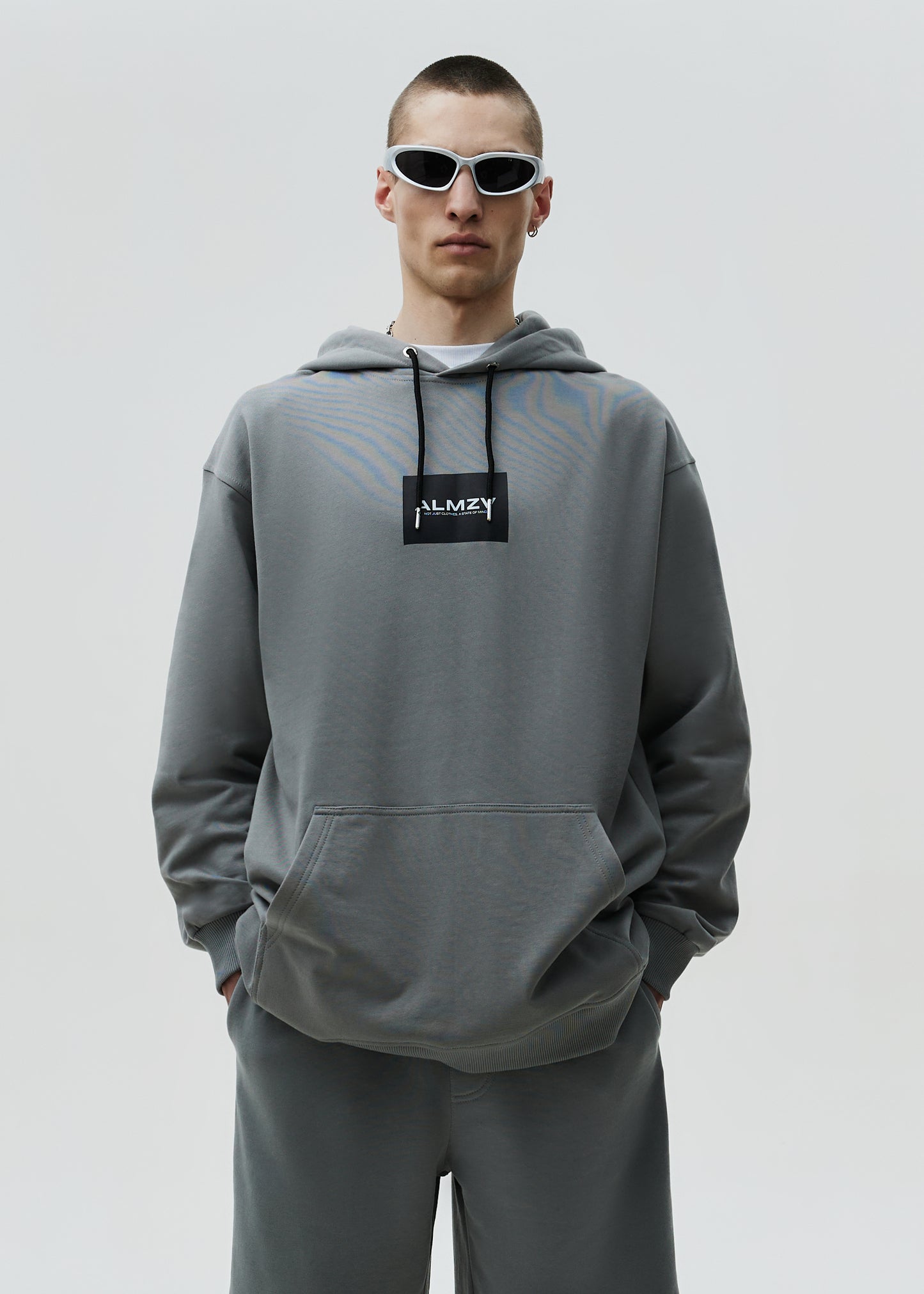Hoodie Basic Grey