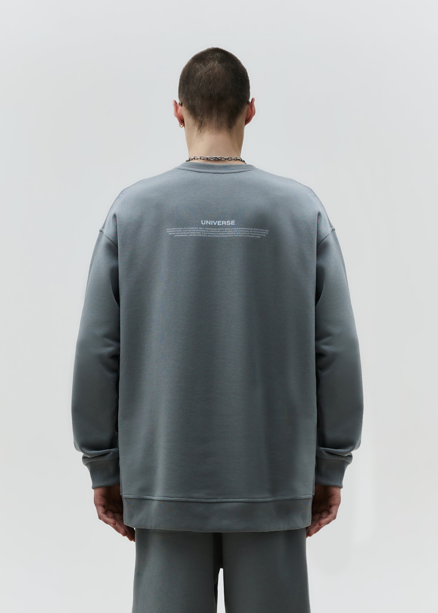 Sweatshirt Universe Grey