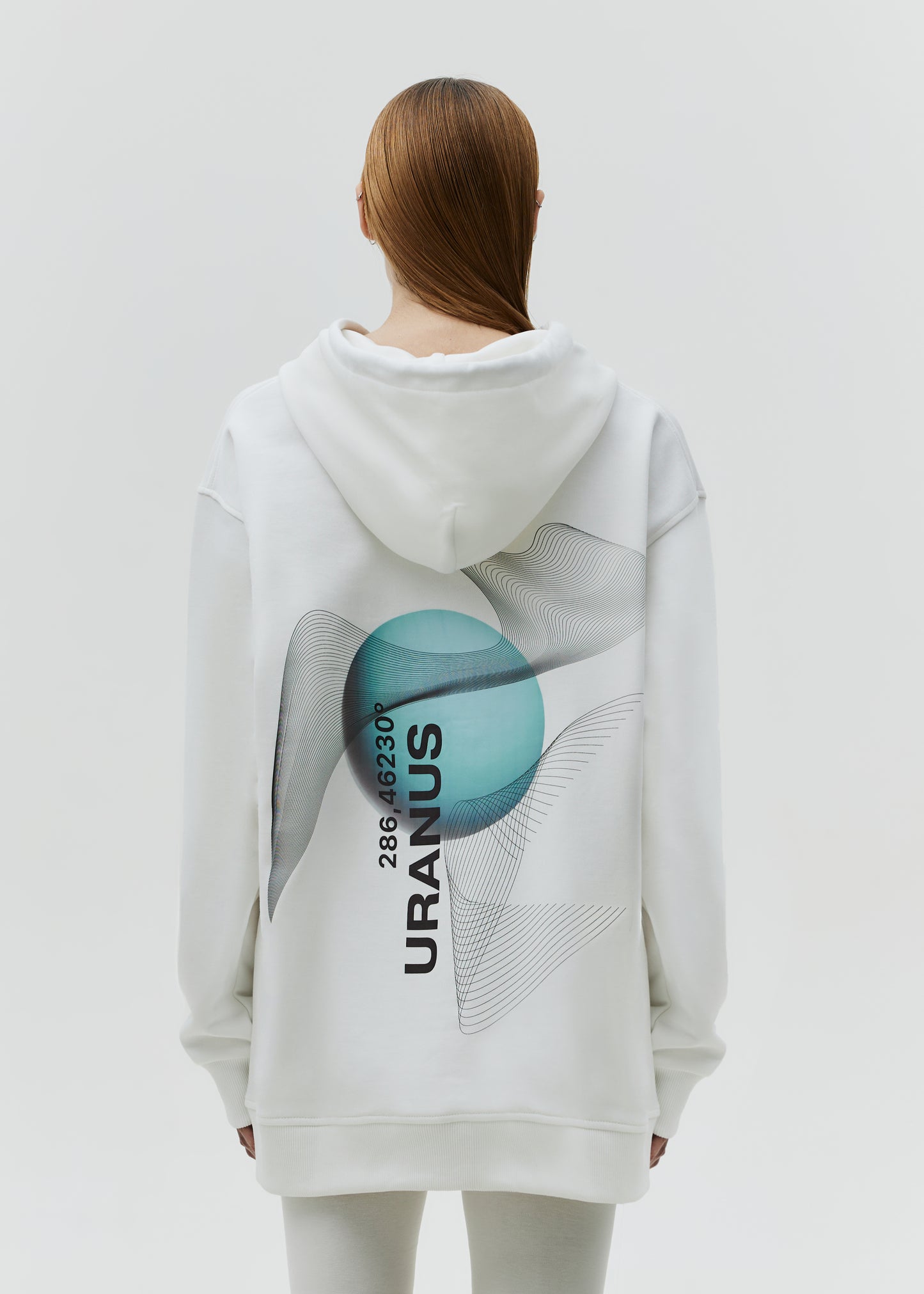 Hoodie Uranus White