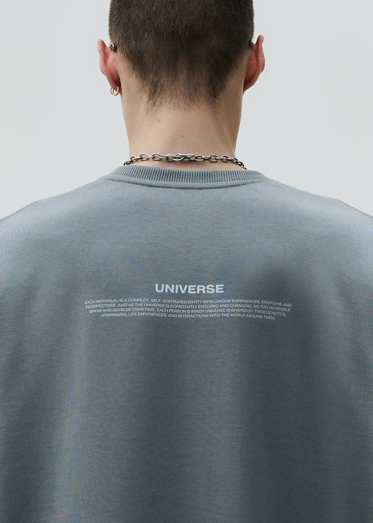 Sweatshirt Universe Grey