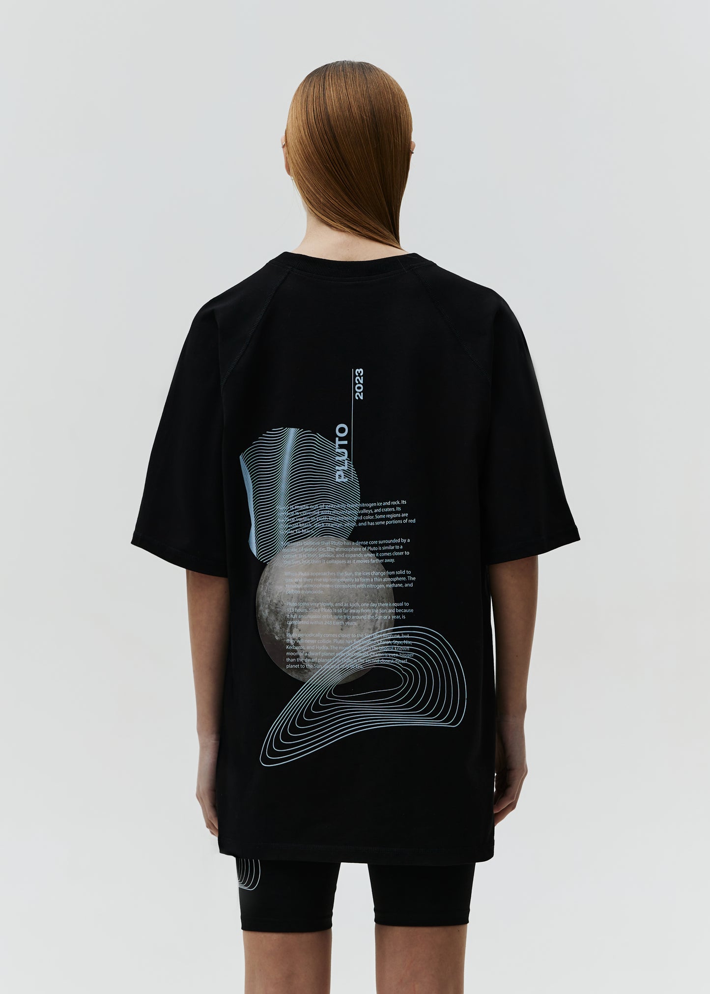 T-shirt Pluto Black