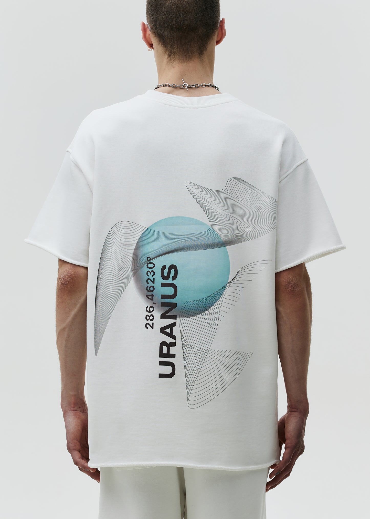T-shirt Uranus White