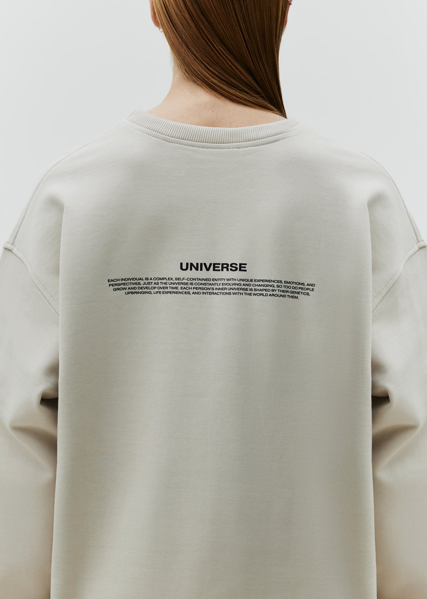 Sweatshirt Universe Taupe