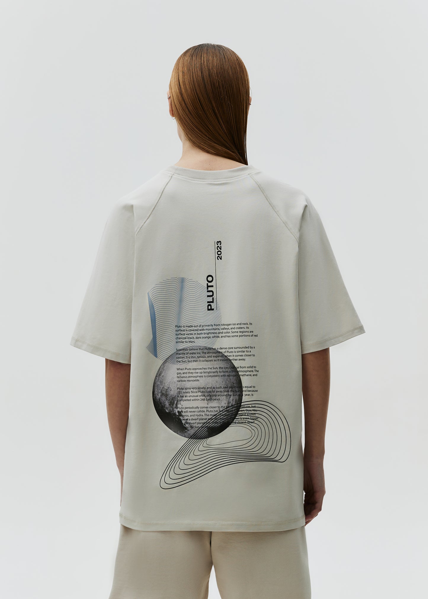 T-shirt Pluto Taupe