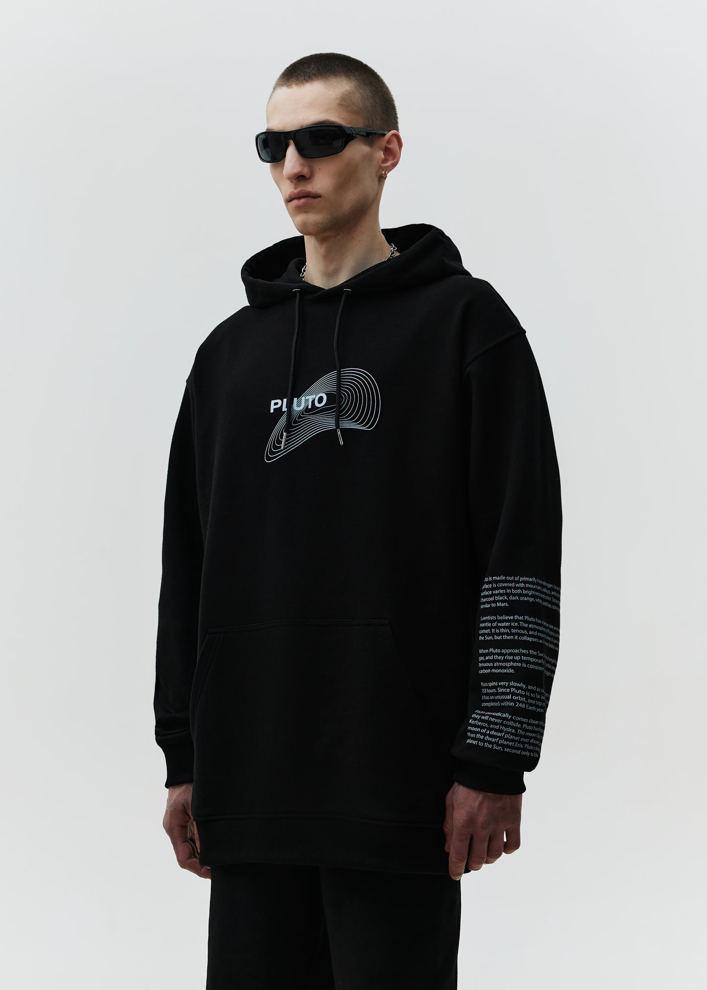 Hoodie Pluto Black