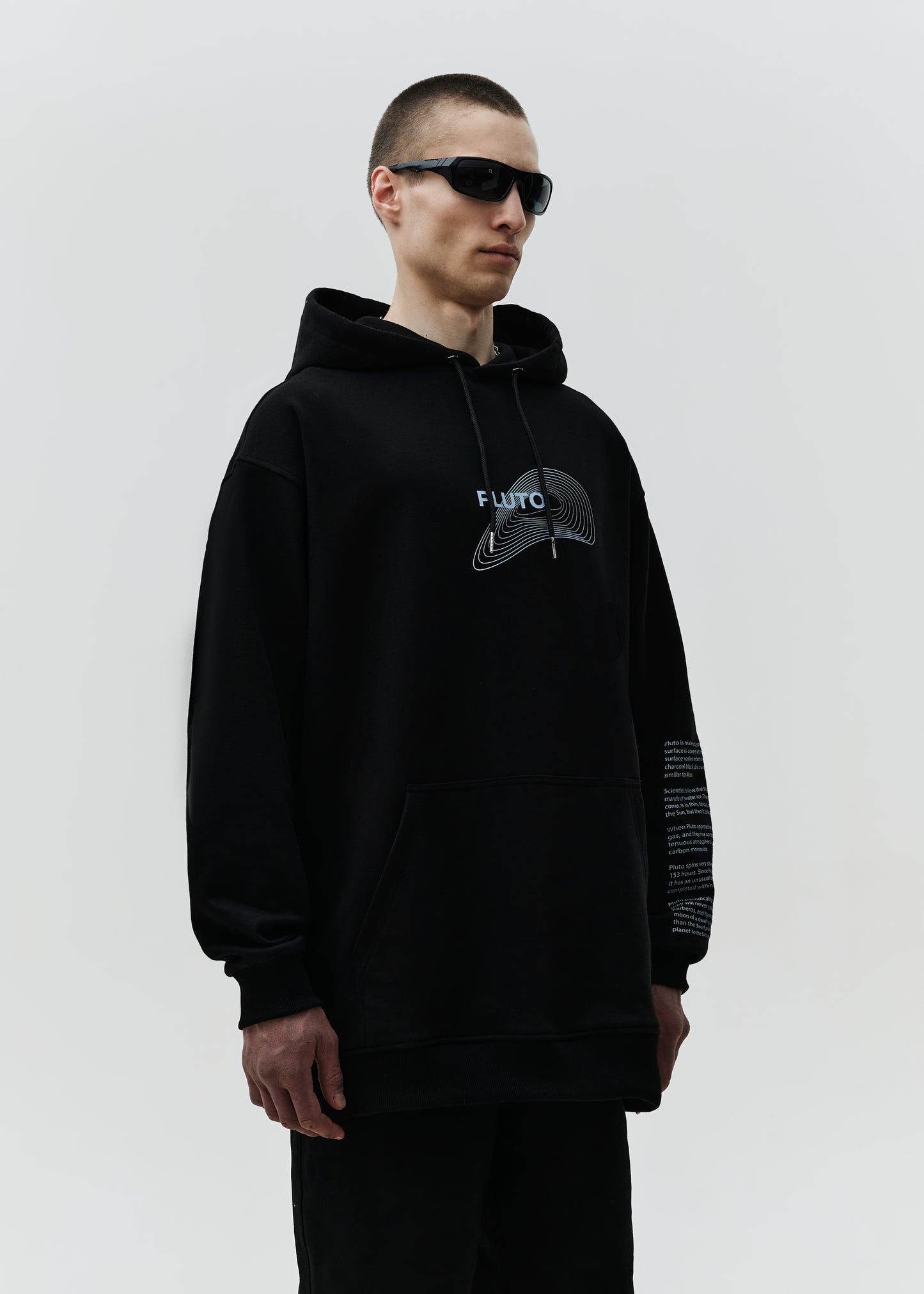 Hoodie Pluto Black