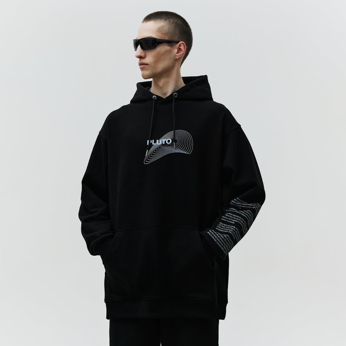 Hoodie Pluto Black