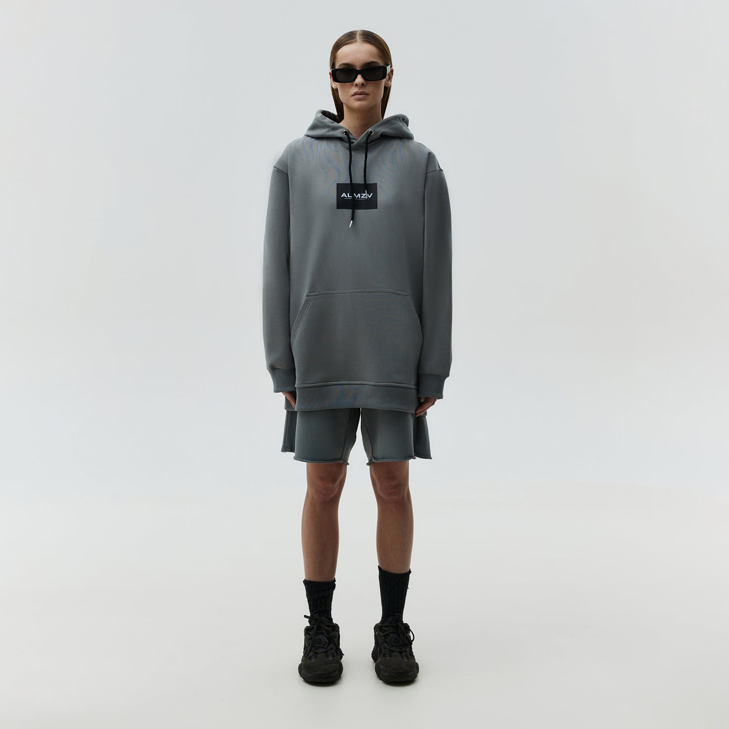Hoodie Basic Grey