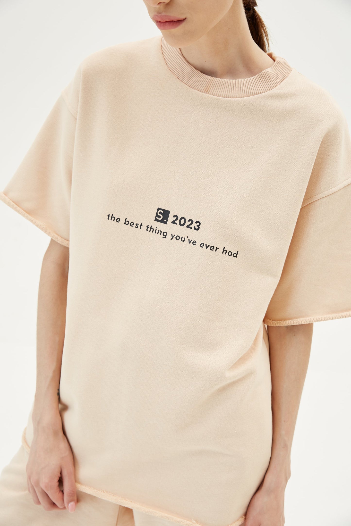 T-Shirt Personality Beige