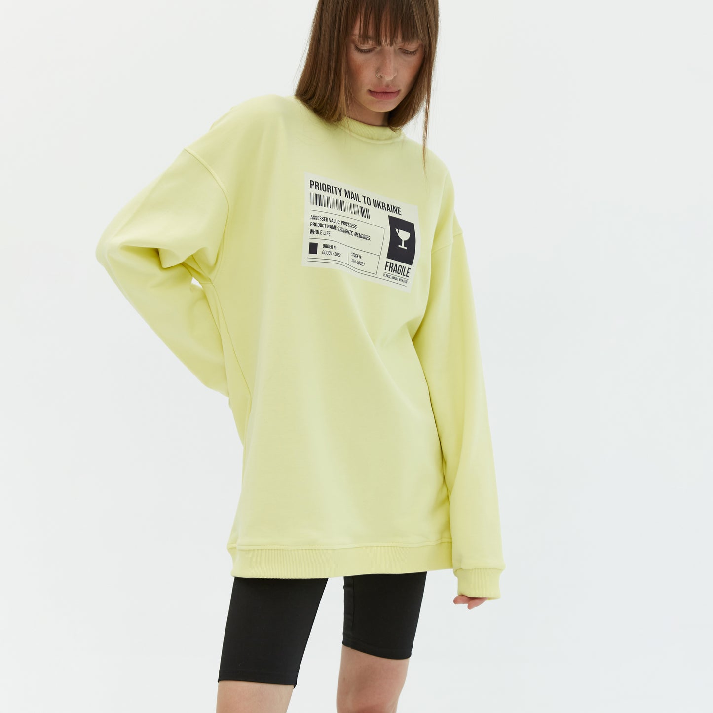 Sweatshirt Mail To Ukraine Lemon