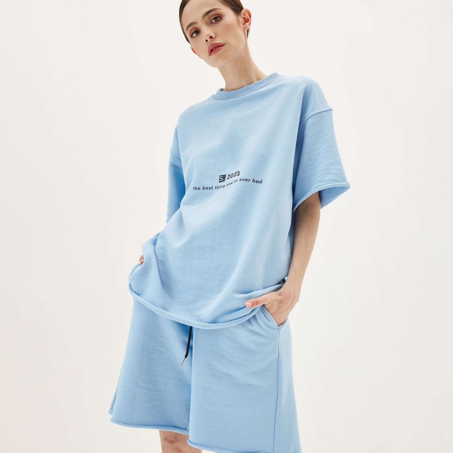 Shorts Personality Blue