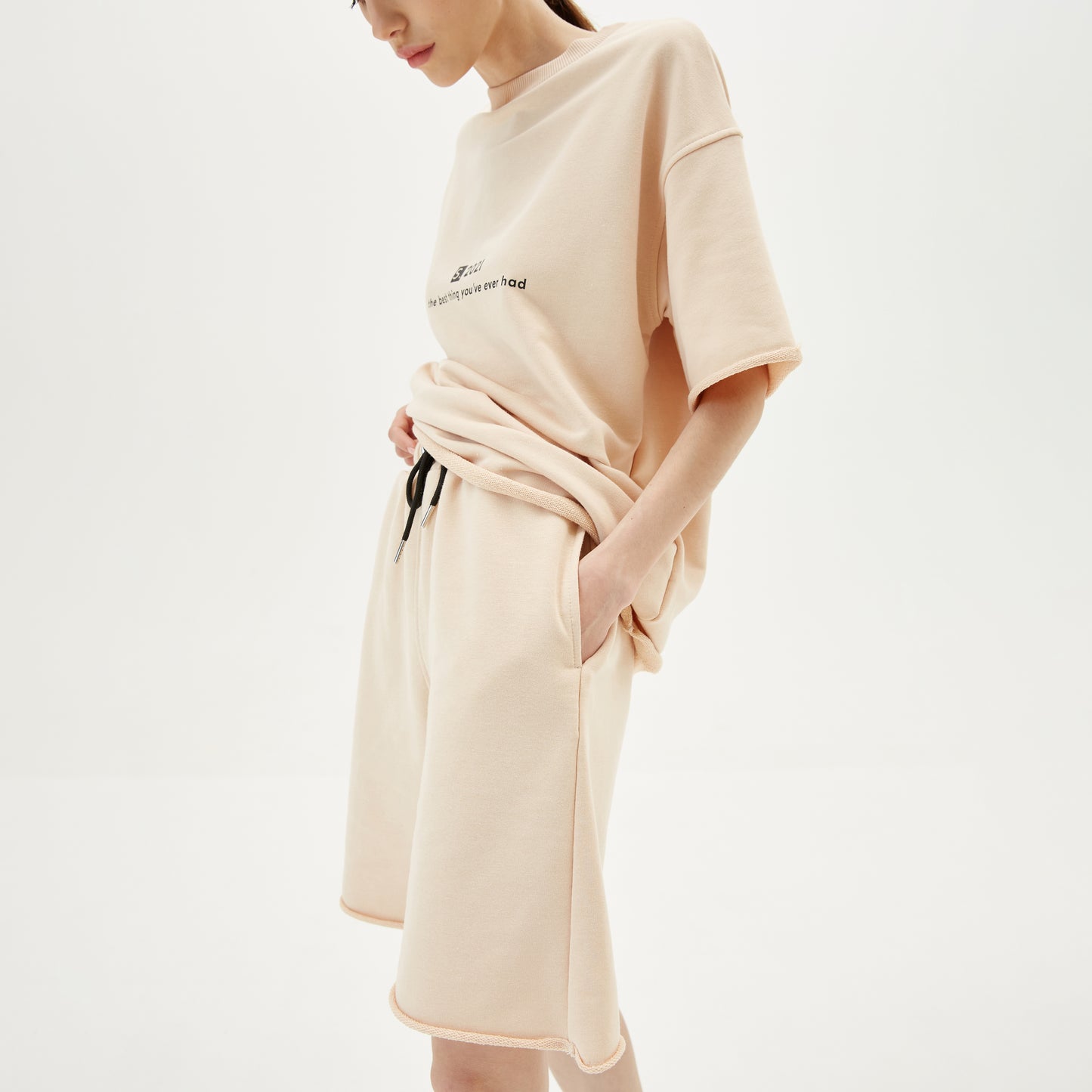 Shorts Personality Beige
