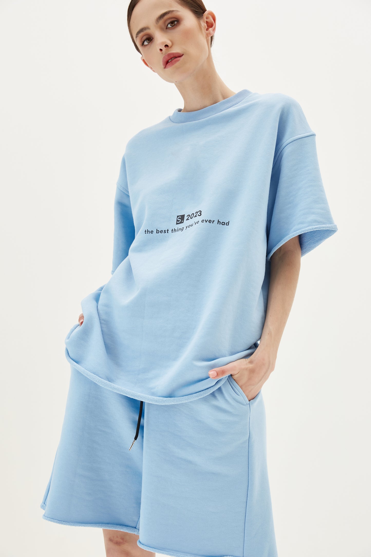 Shorts Personality Blue