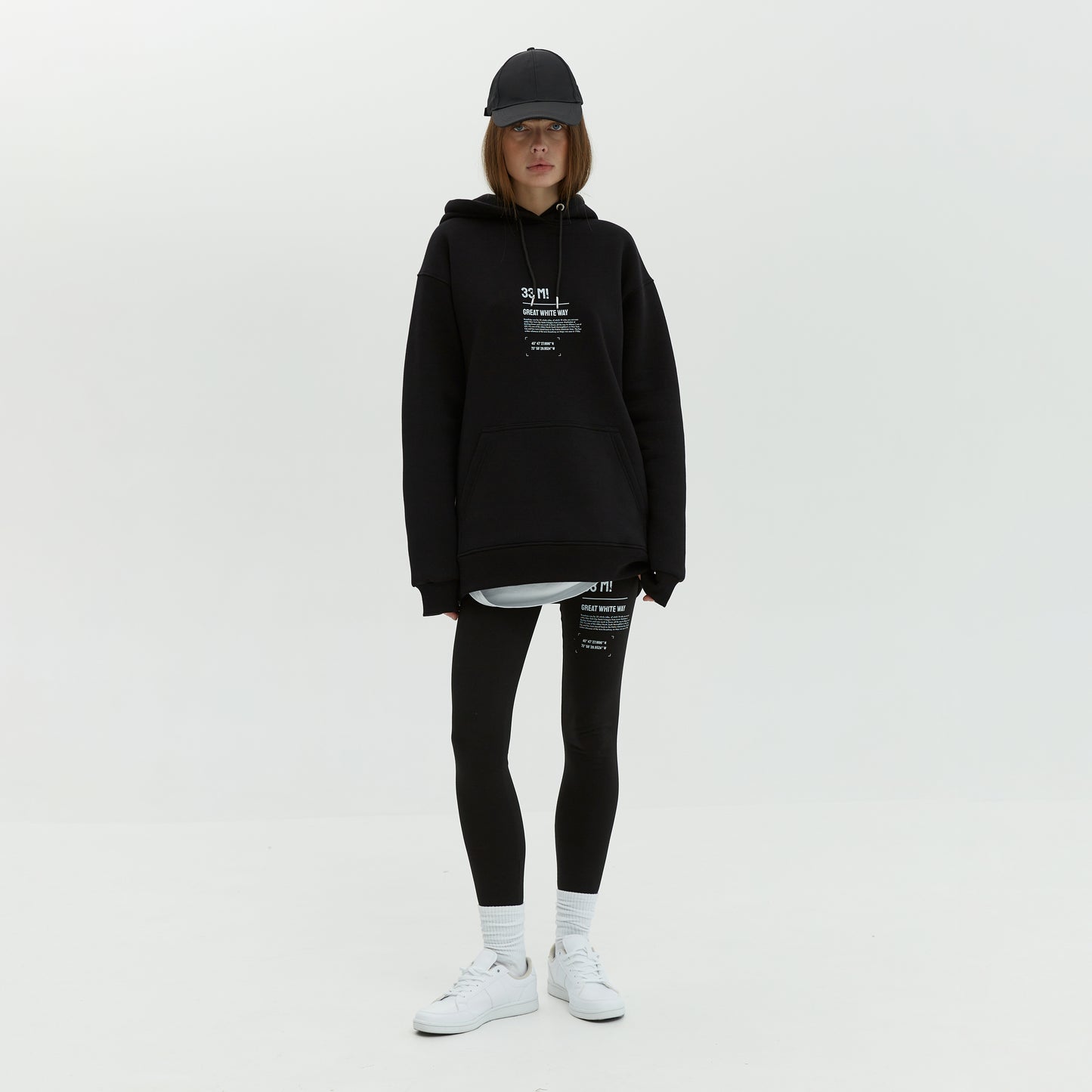 Hoodie Broadway Black