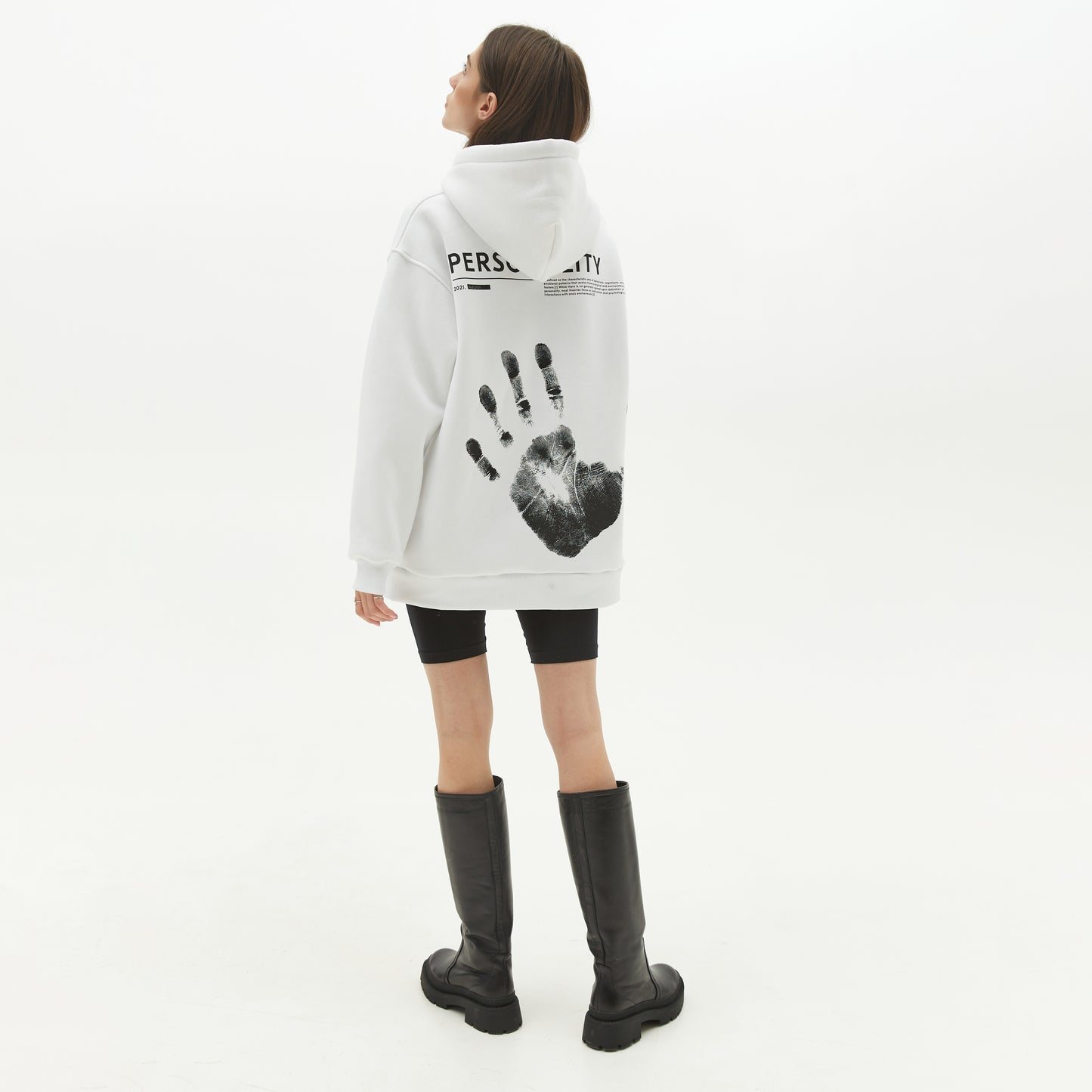 Hoodie Personality White