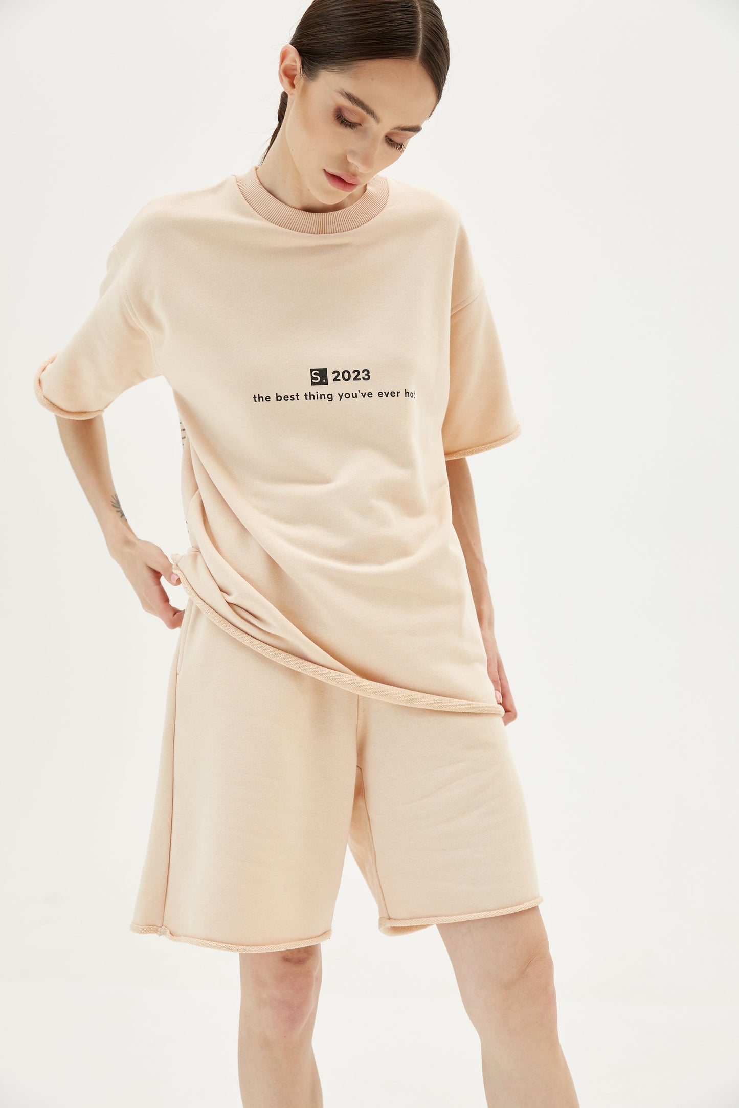 Shorts Personality Beige
