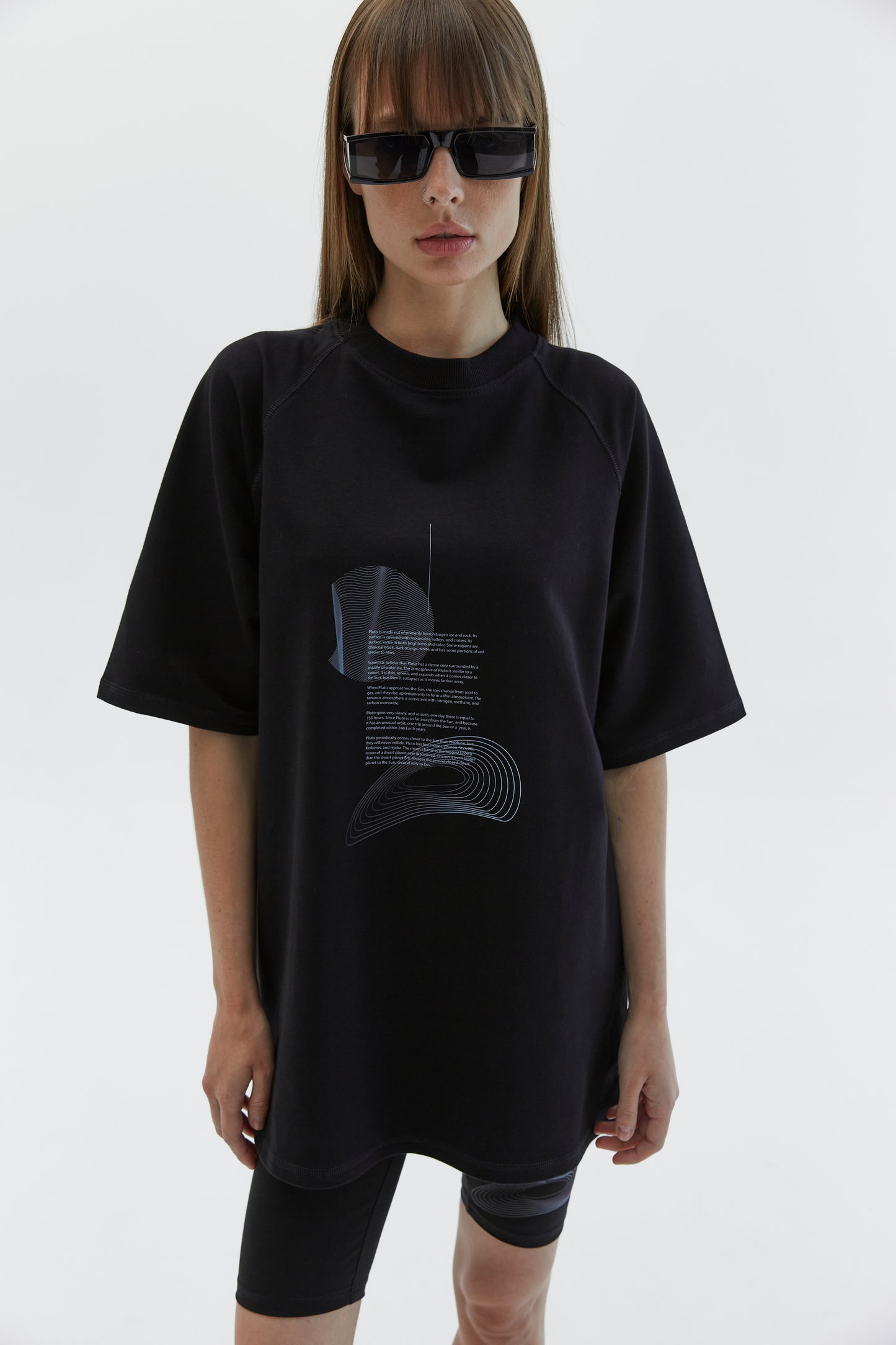 T-Shirt Pluto Black