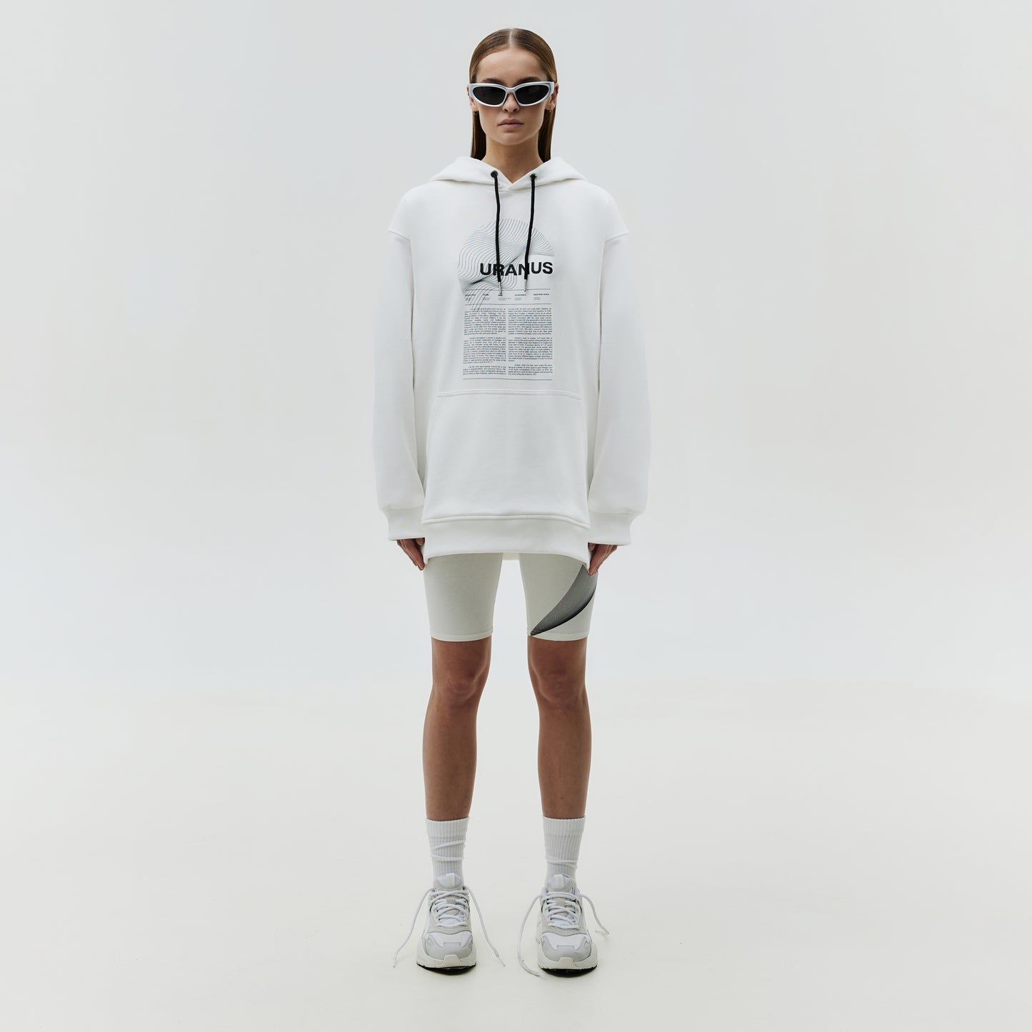 Hoodie Uranus White