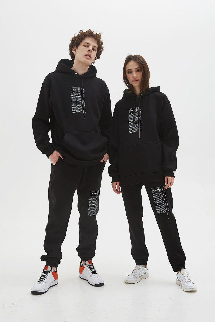 Hoodie Uranus Black