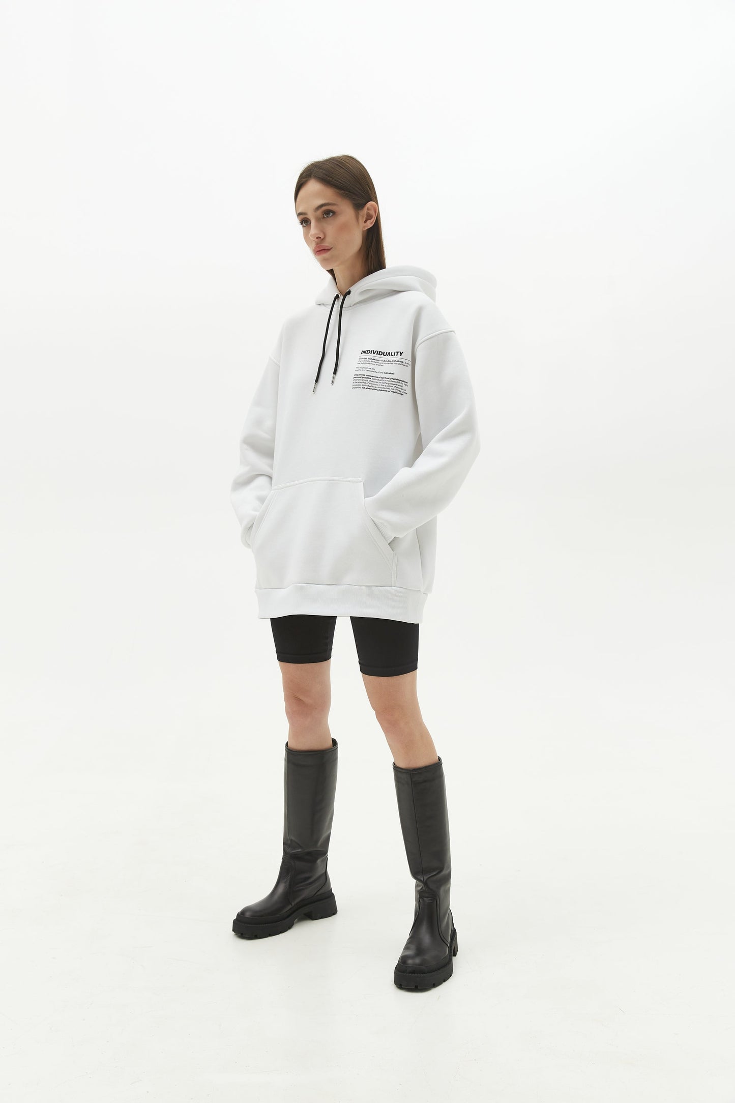 Hoodie Personality White