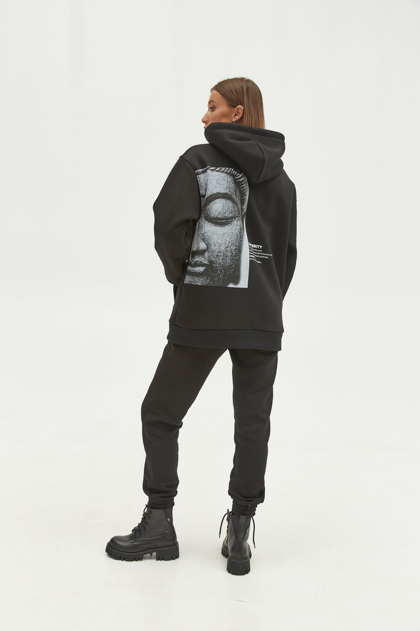 Hoodie Budda Black