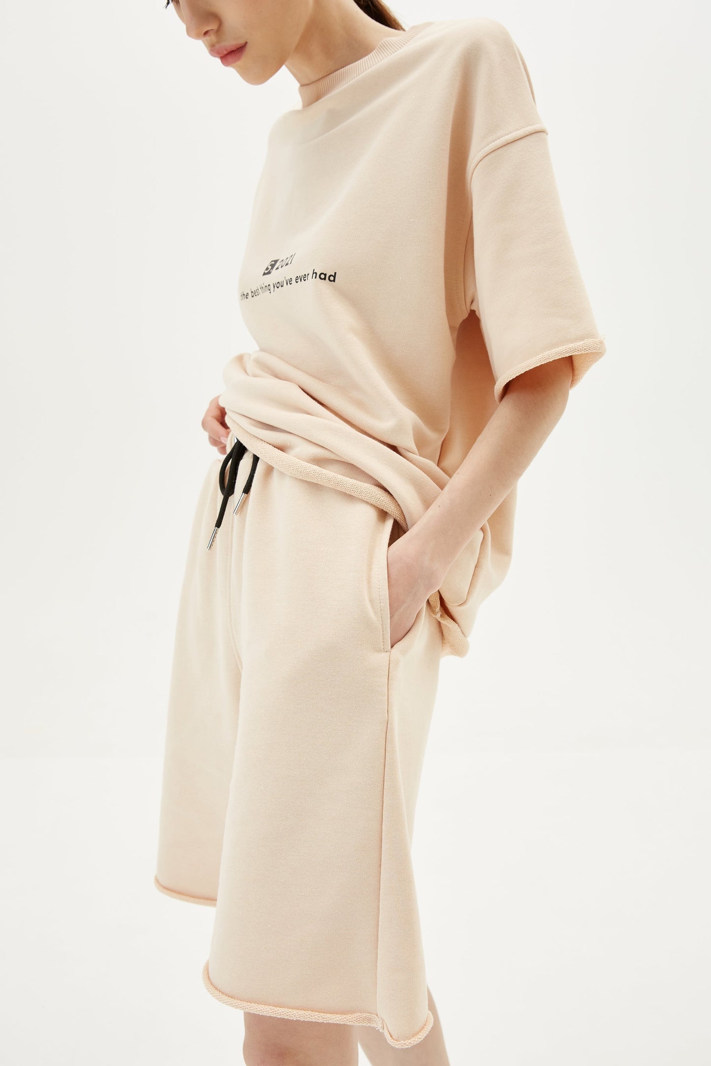 Shorts Personality Beige
