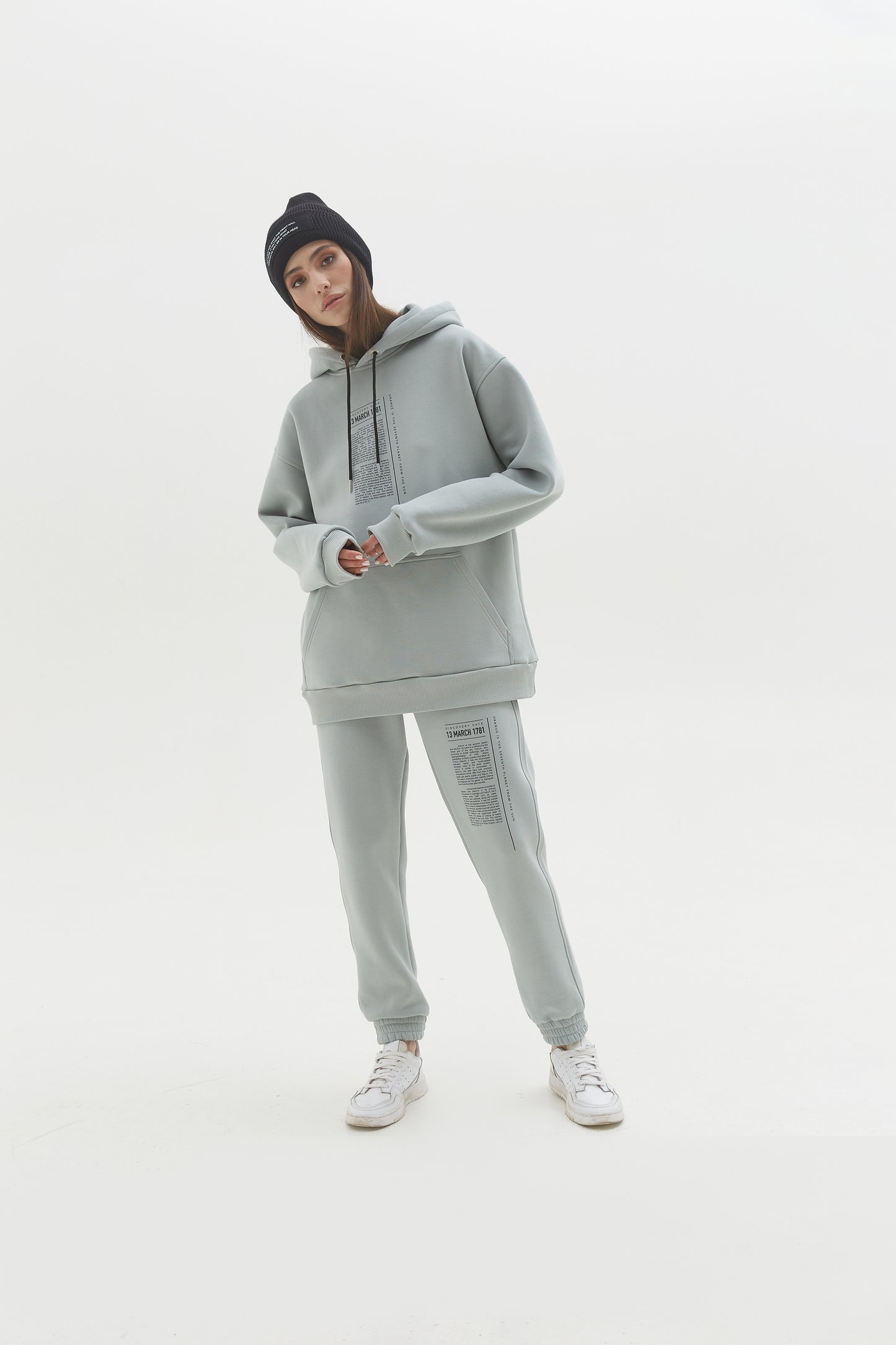 Pants Uranus Gray-olive