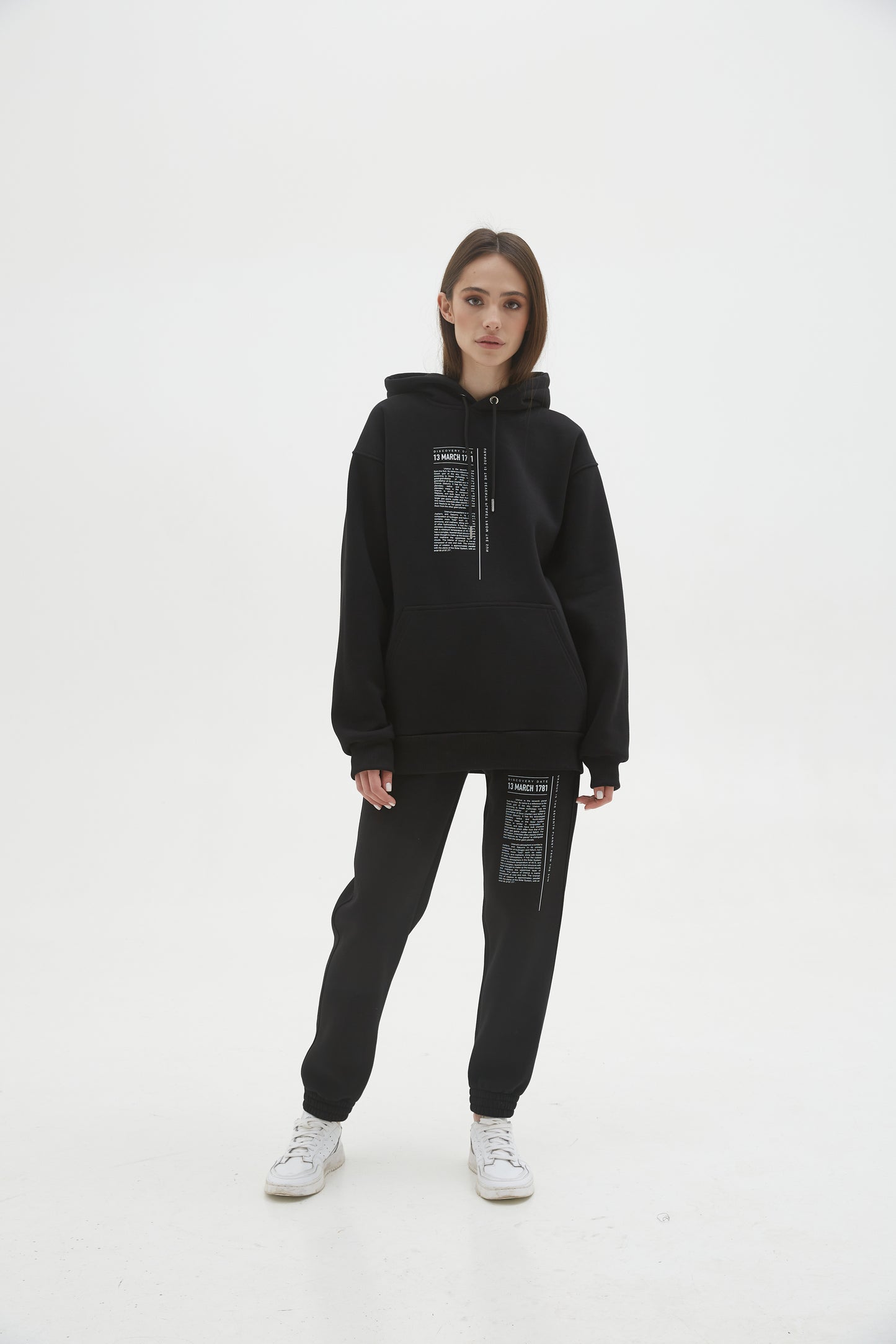 Hoodie Uranus Black