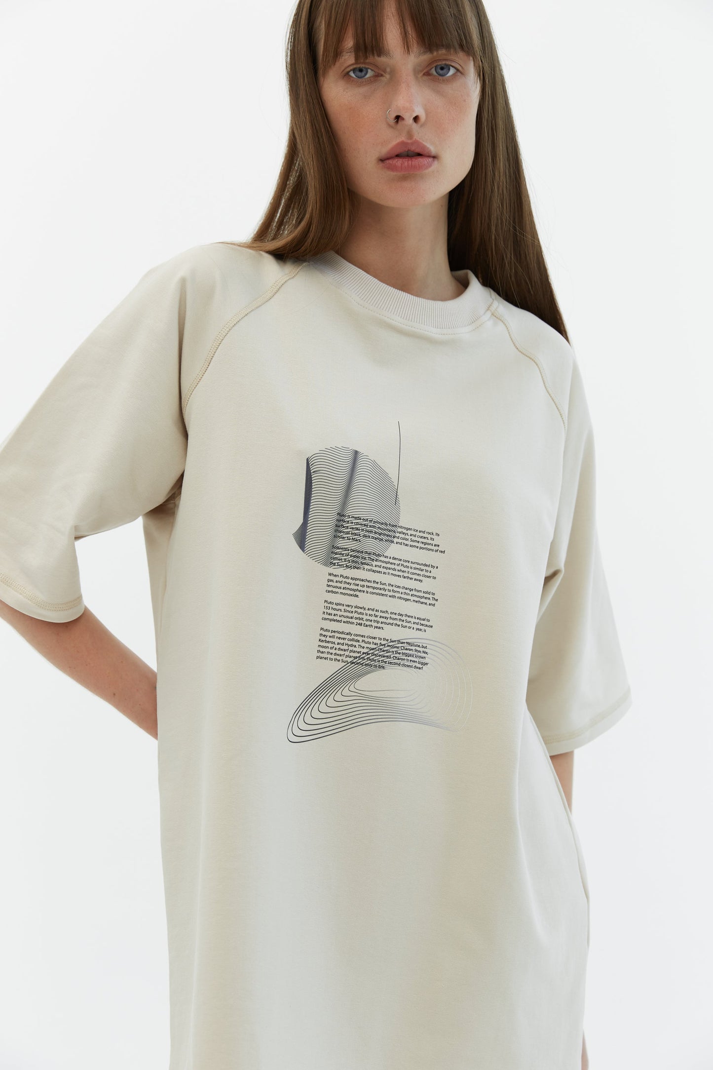 T-Shirt Pluto Taupe