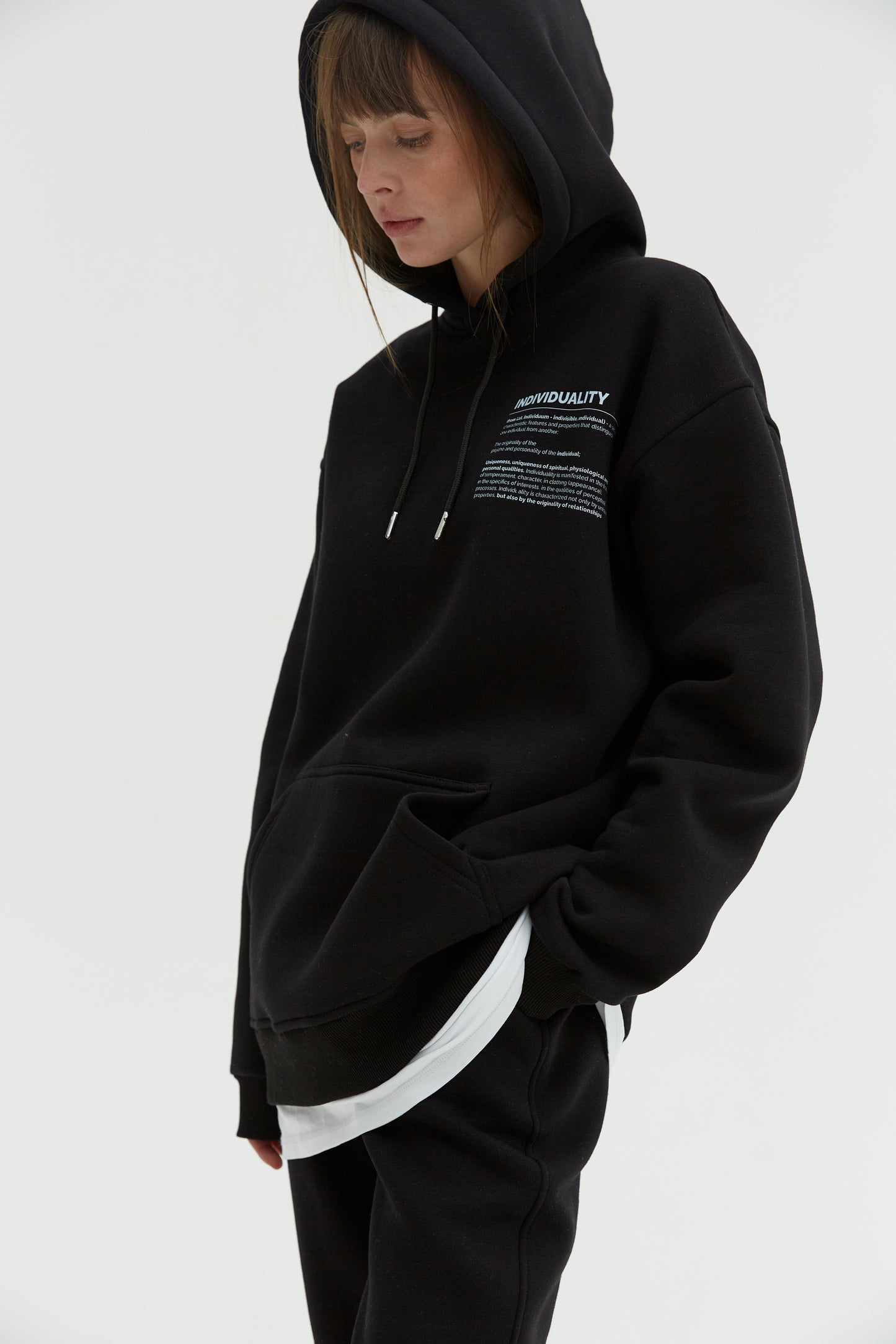 Hoodie Personality Black