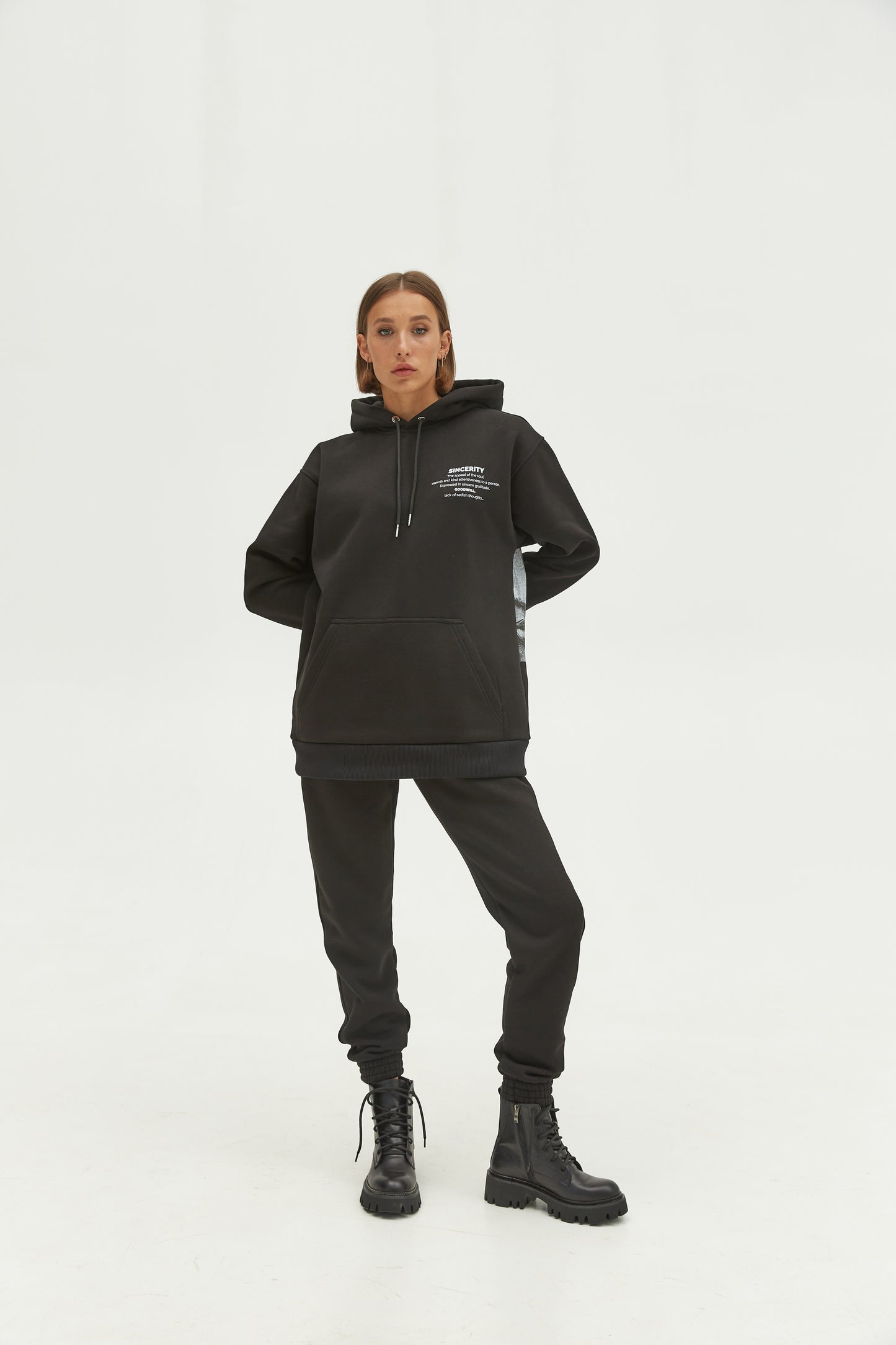 Hoodie Budda Black