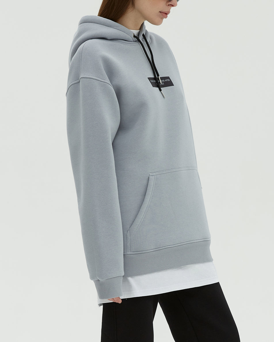 Hoodie No War Gray