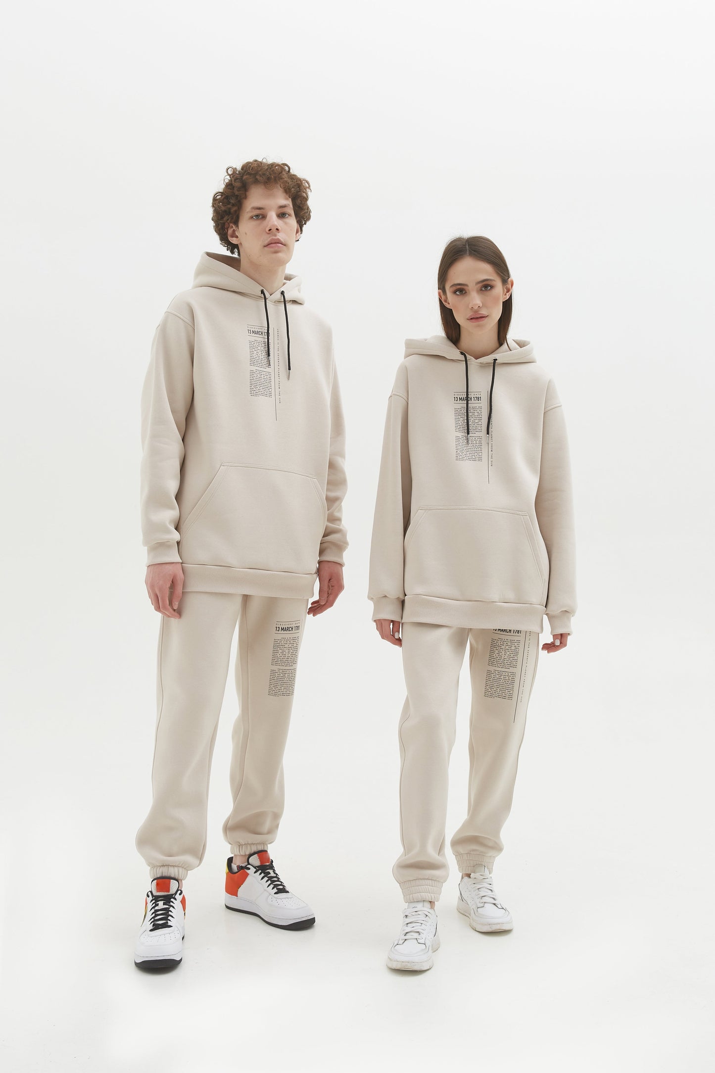 Hoodie Uranus Beige
