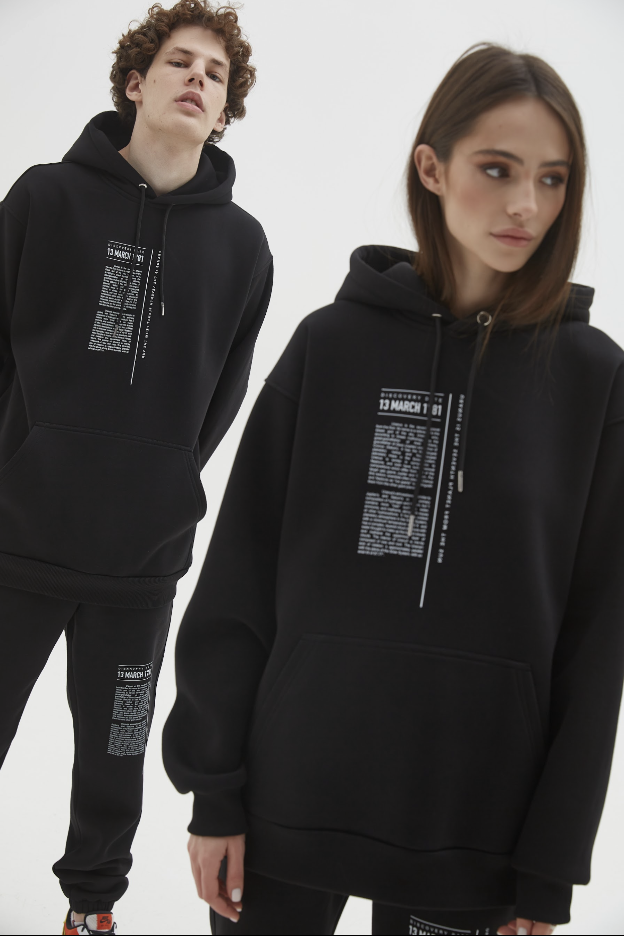 Hoodie Uranus Black