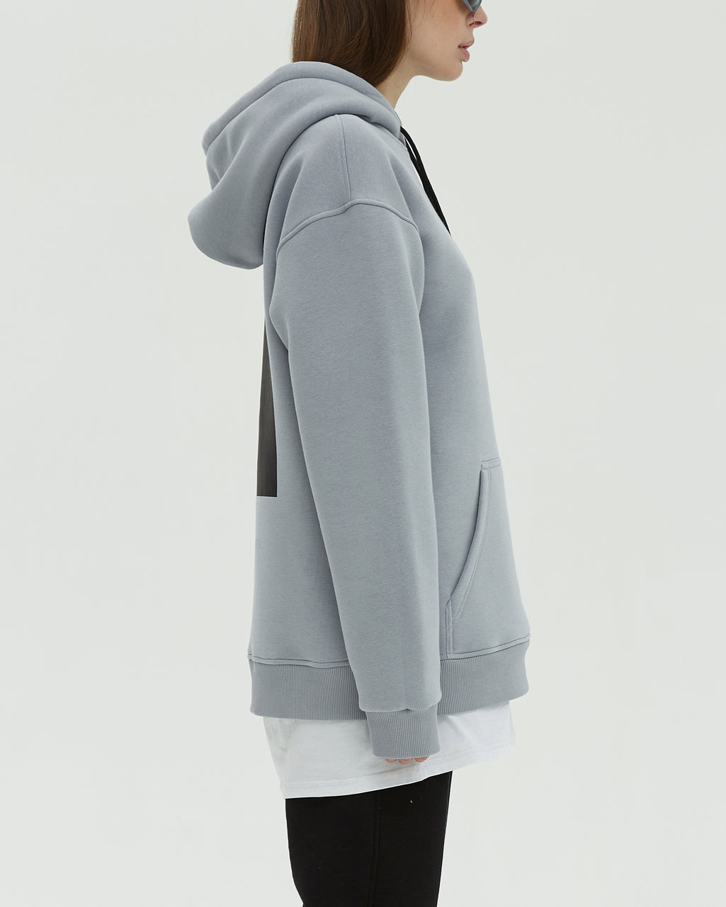Hoodie No War Gray