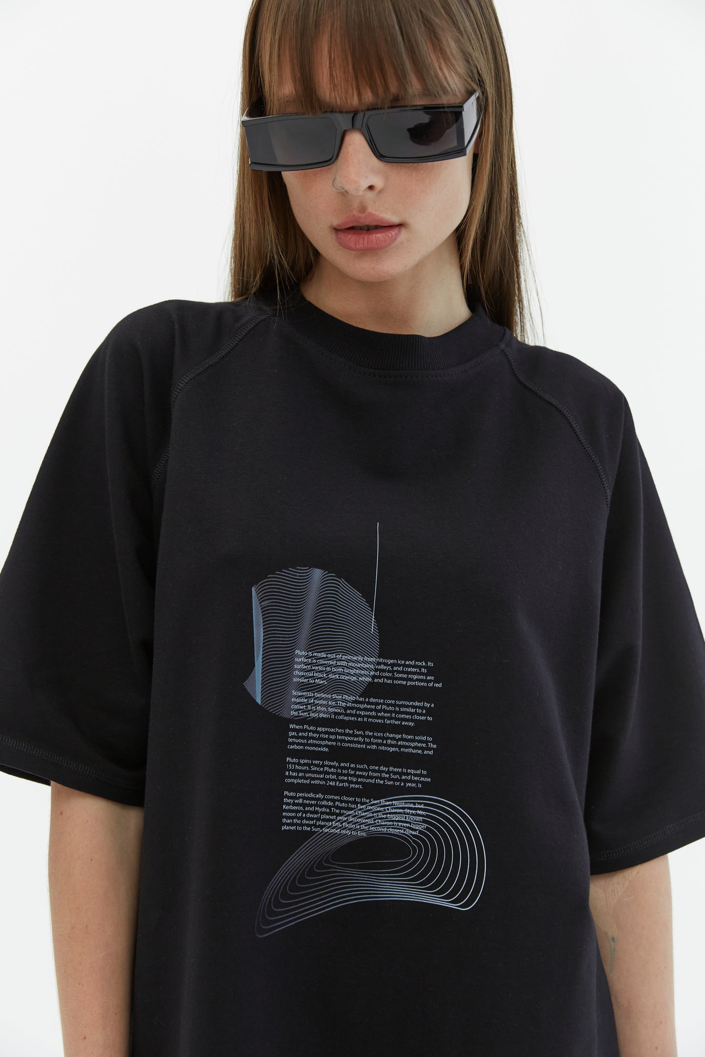 T-Shirt Pluto Black