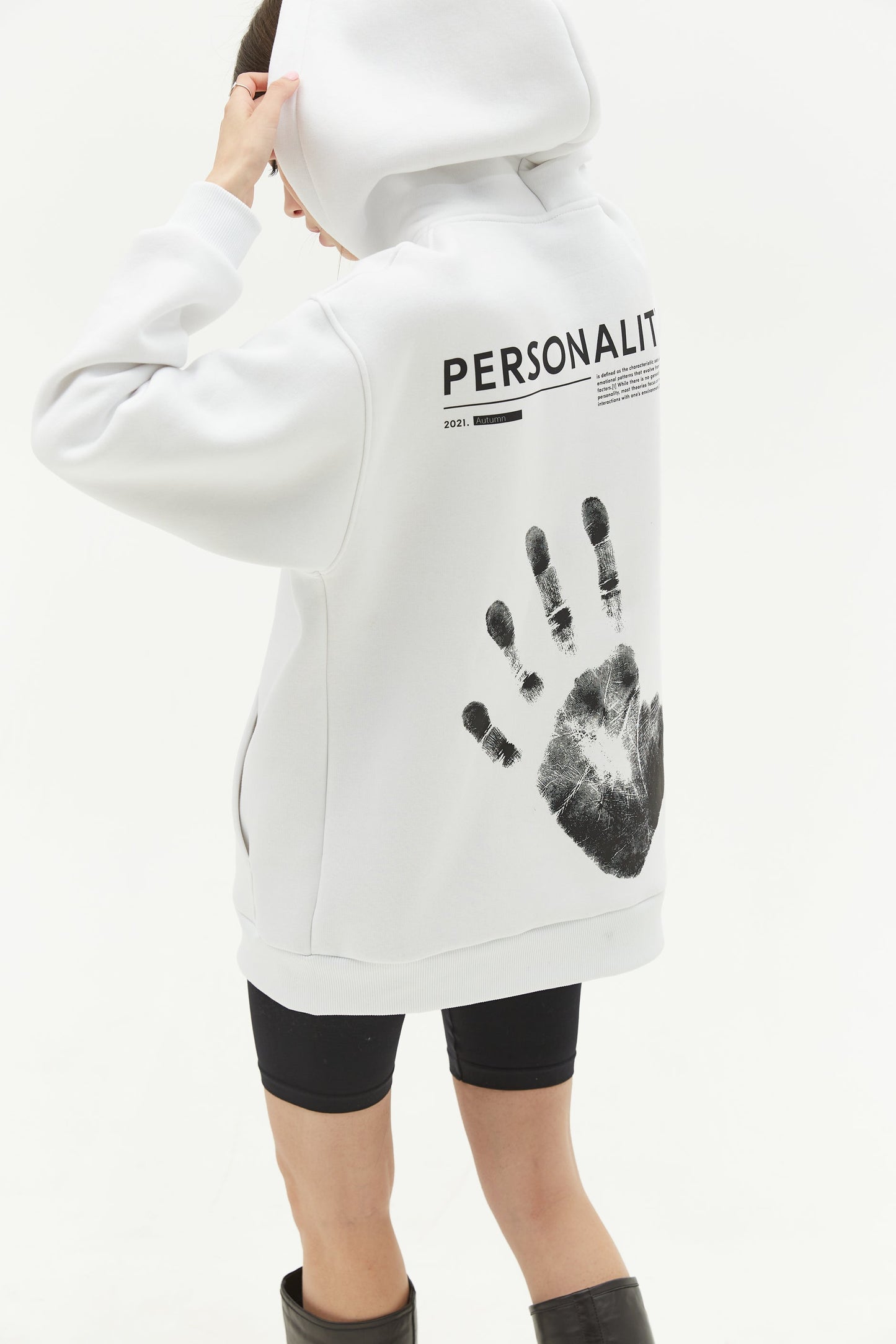 Hoodie Personality White