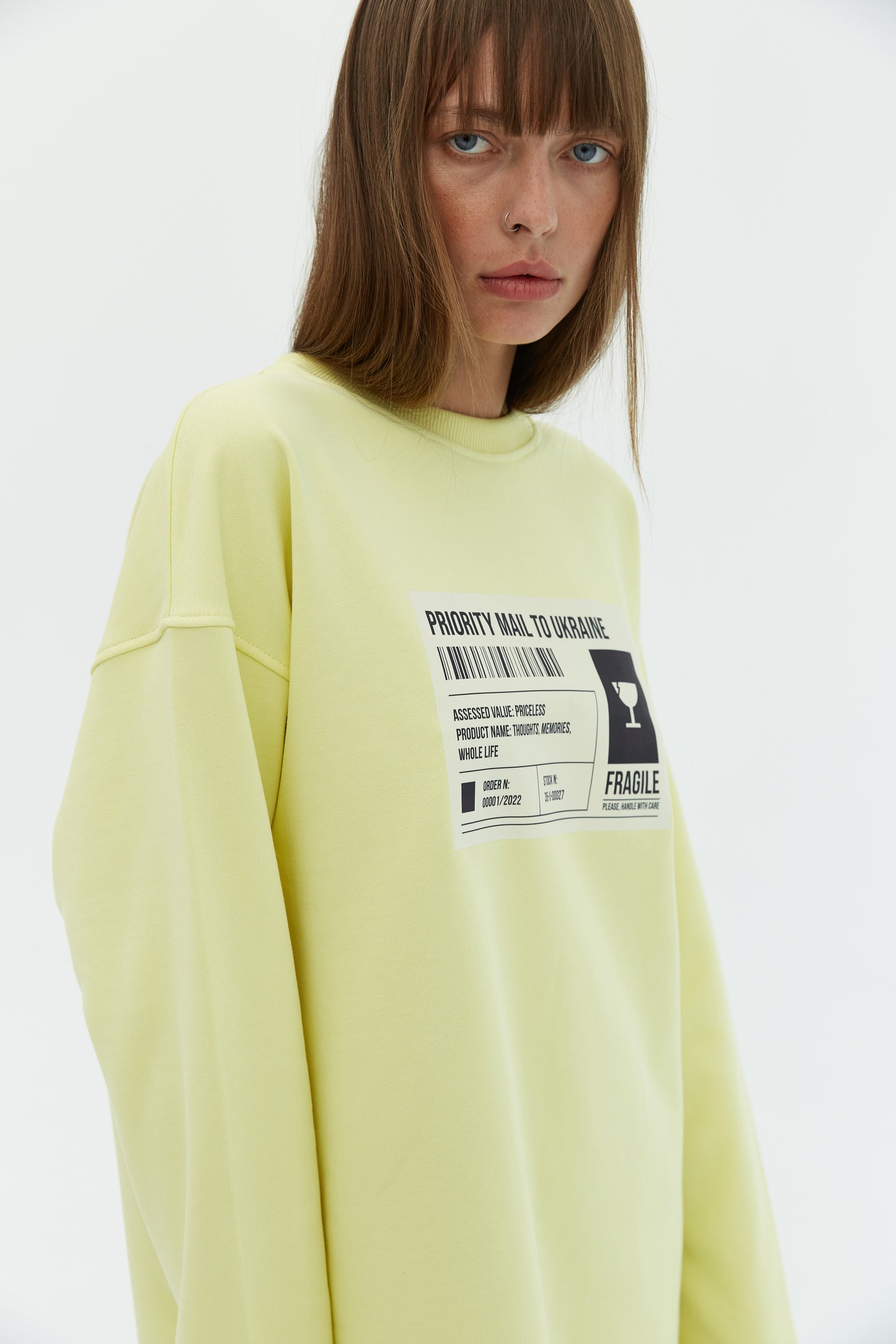 Sweatshirt Mail To Ukraine Lemon