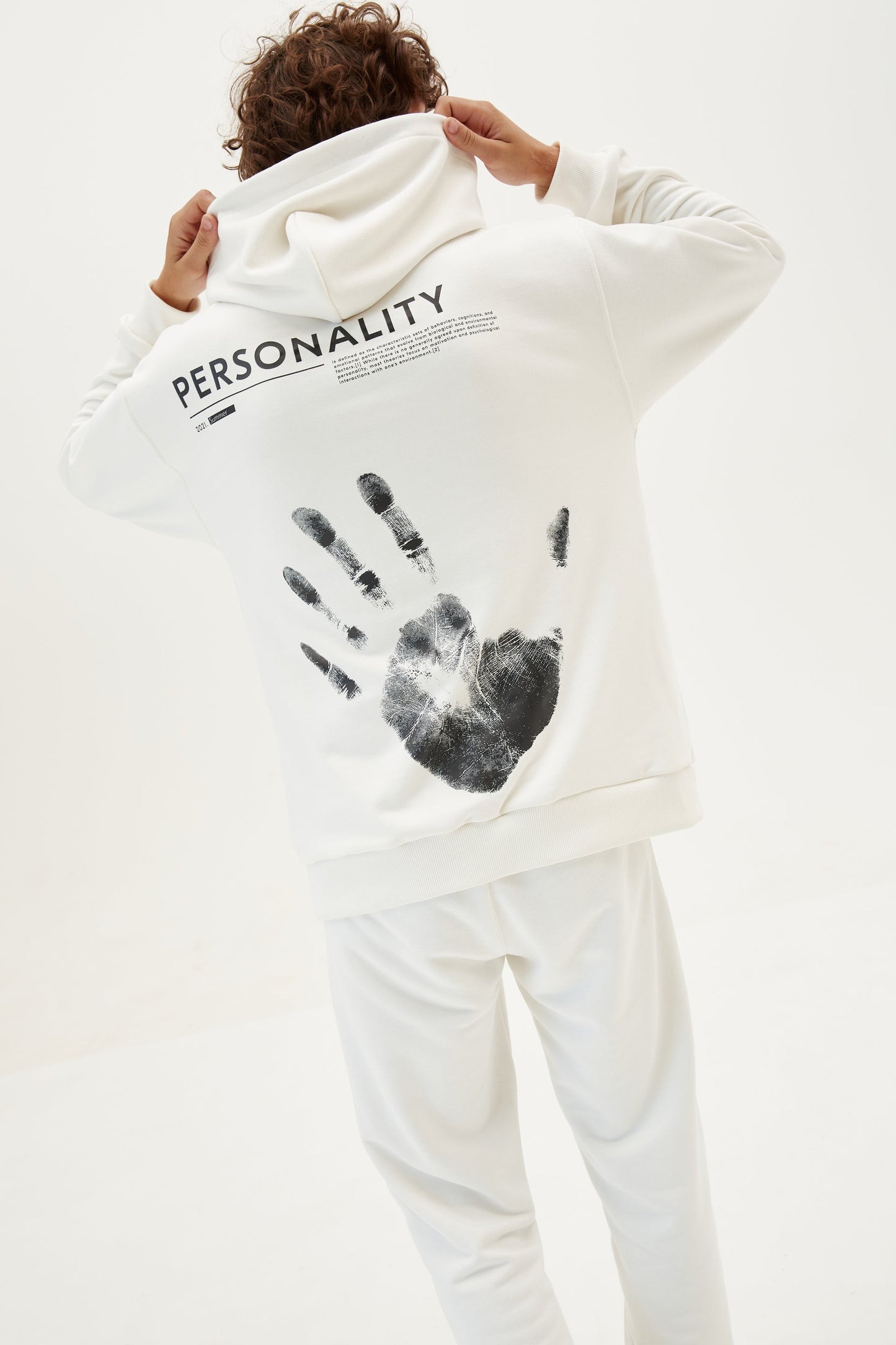 Hoodie Personality White