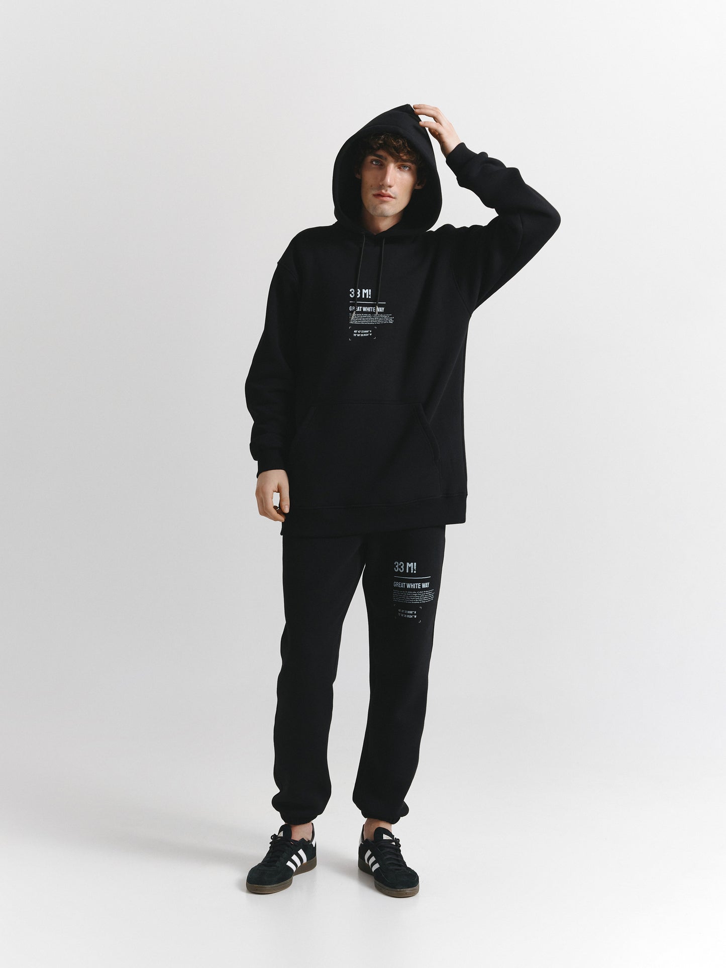Hoodie Broadway Black