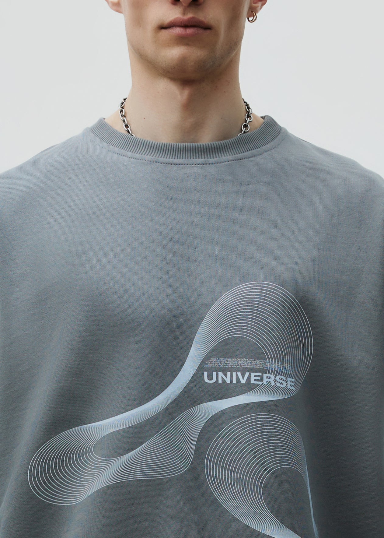 Sweatshirt Universe Grey