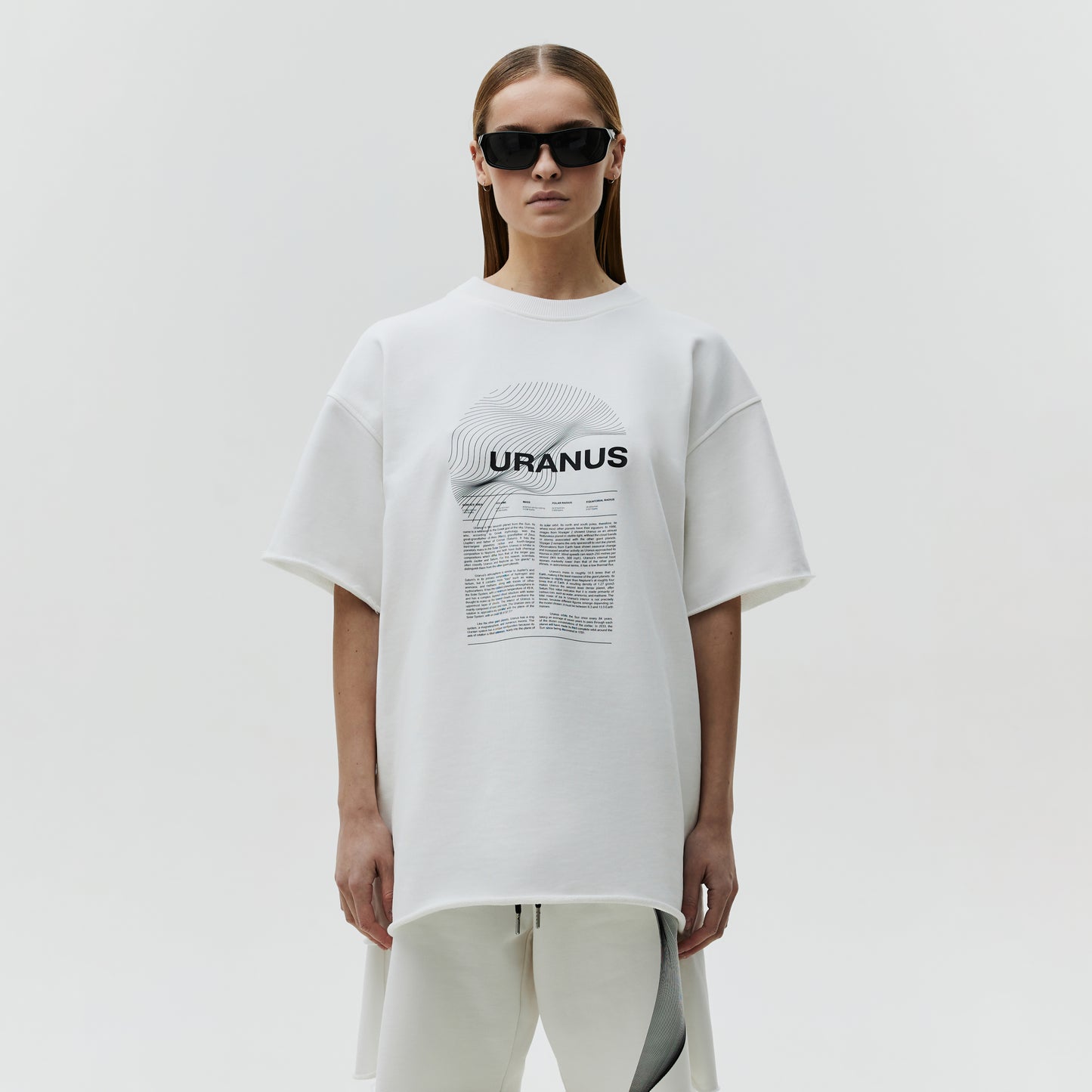 T-shirt Uranus White